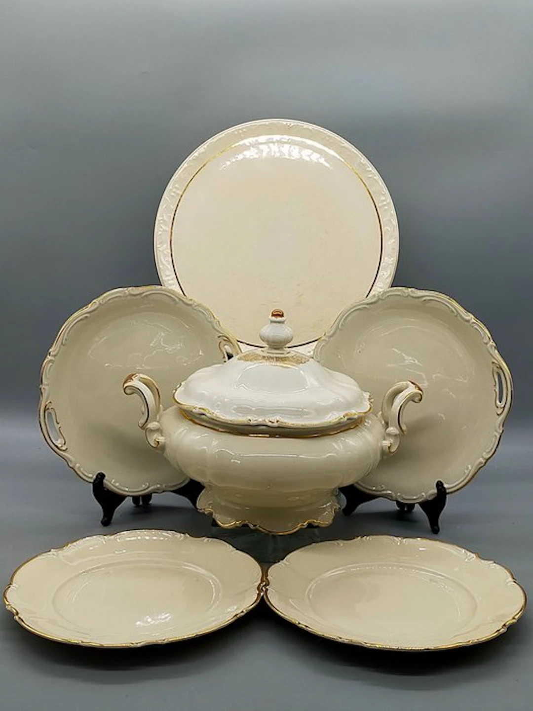 Dinner set - Hutschenreuther Selb Bavaria Porzellan...