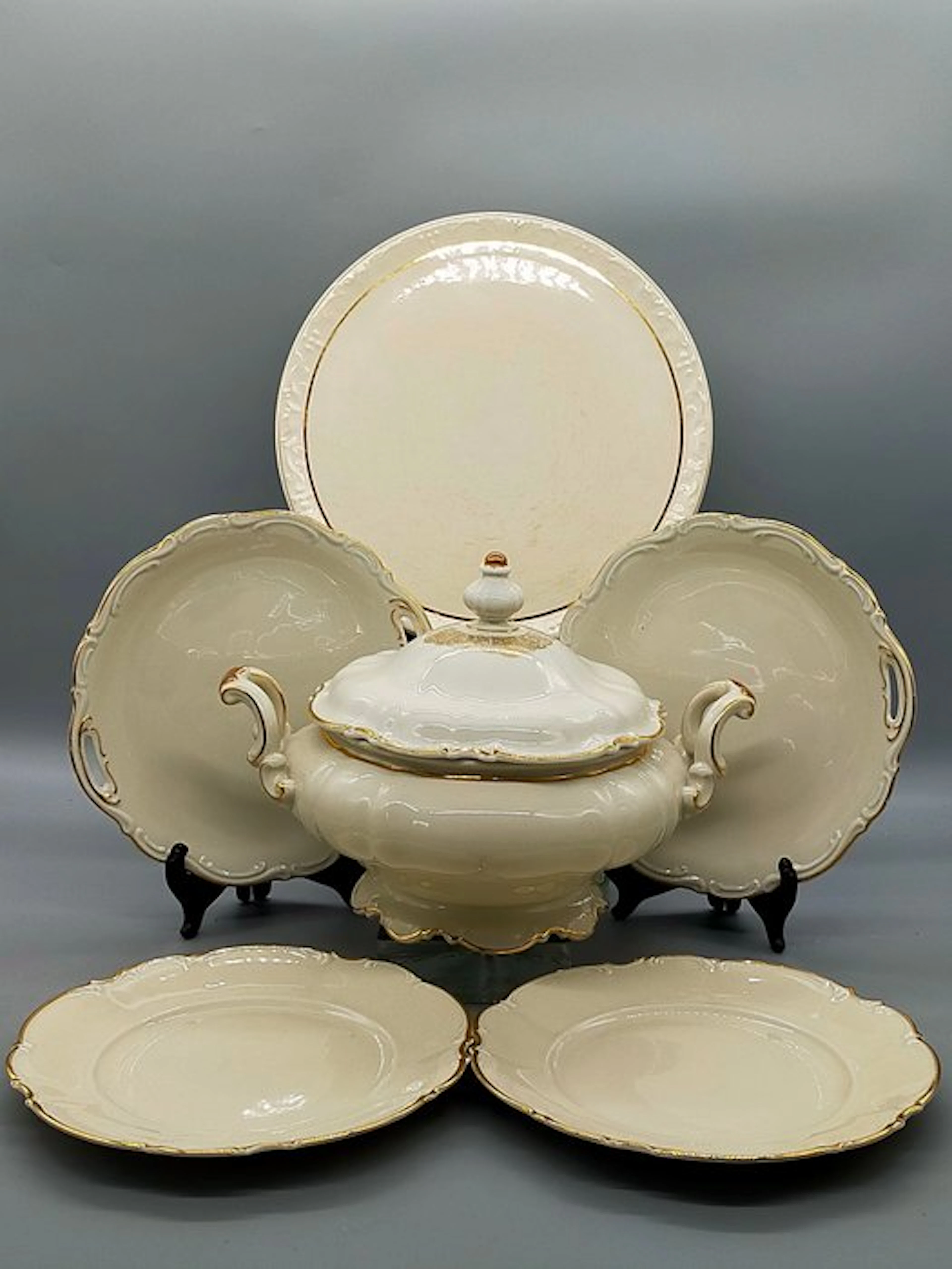 Dinner set - Hutschenreuther Selb Bavaria Porzellan...