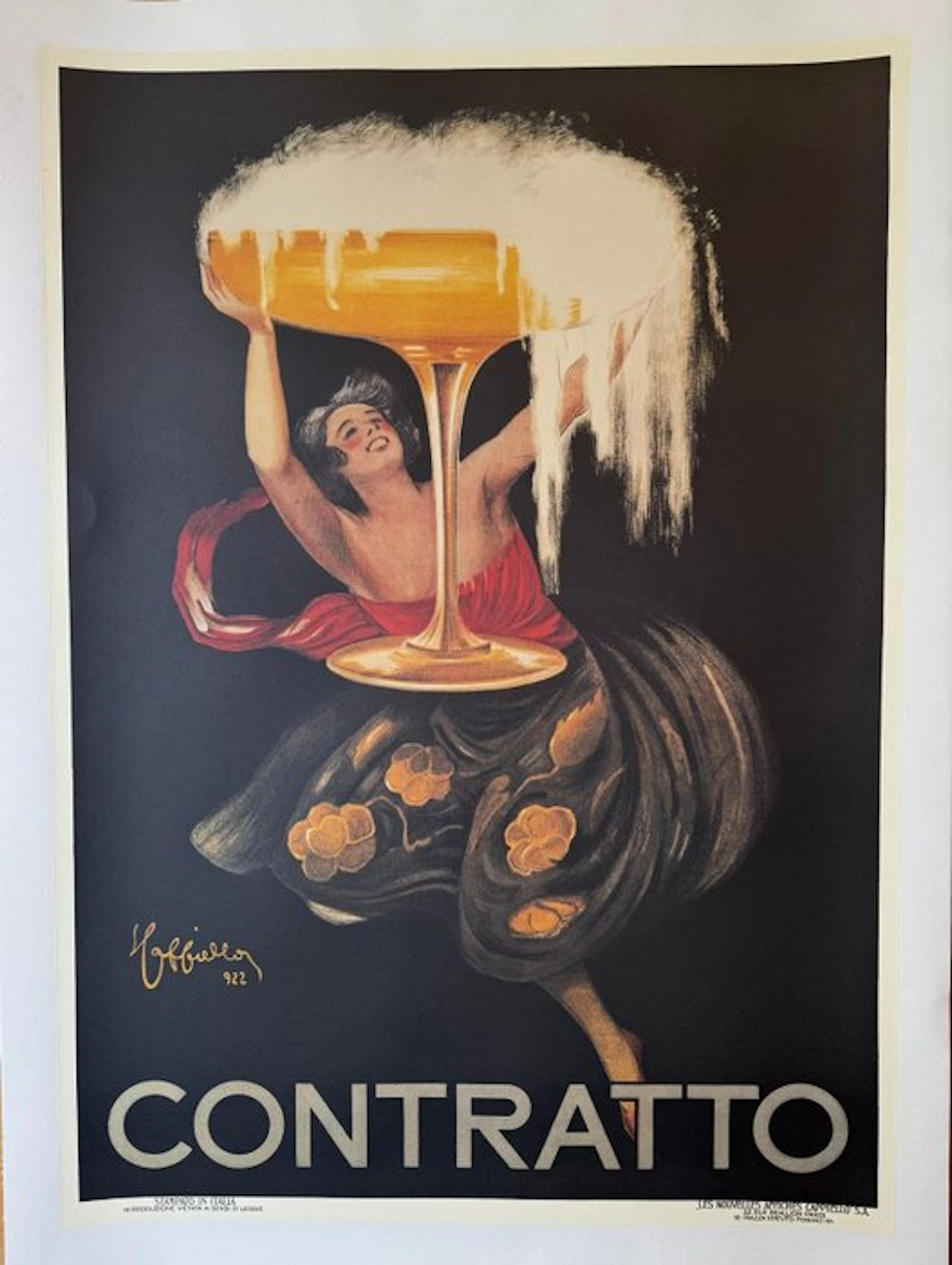 cappiello leonetto - contratto