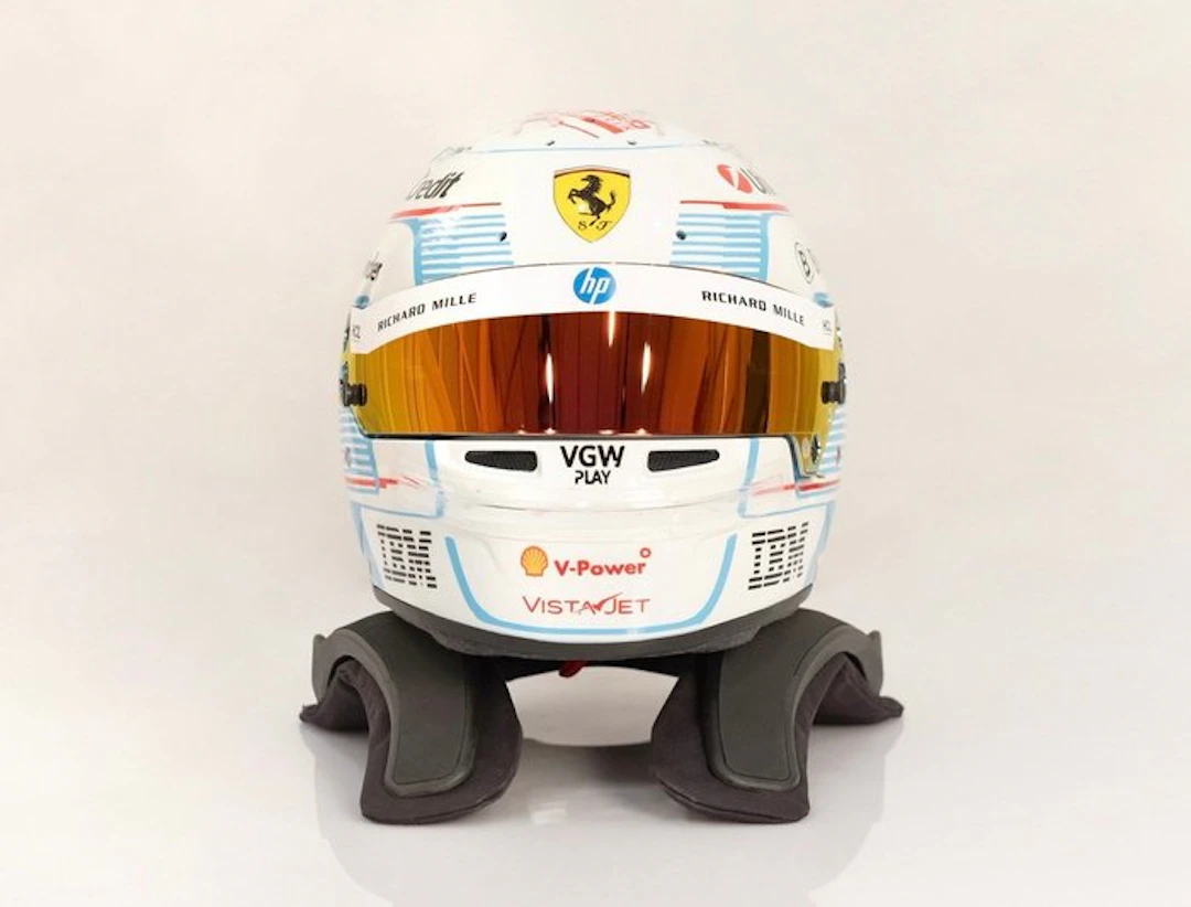 Charles Leclerc - 2025 - Replica helmet