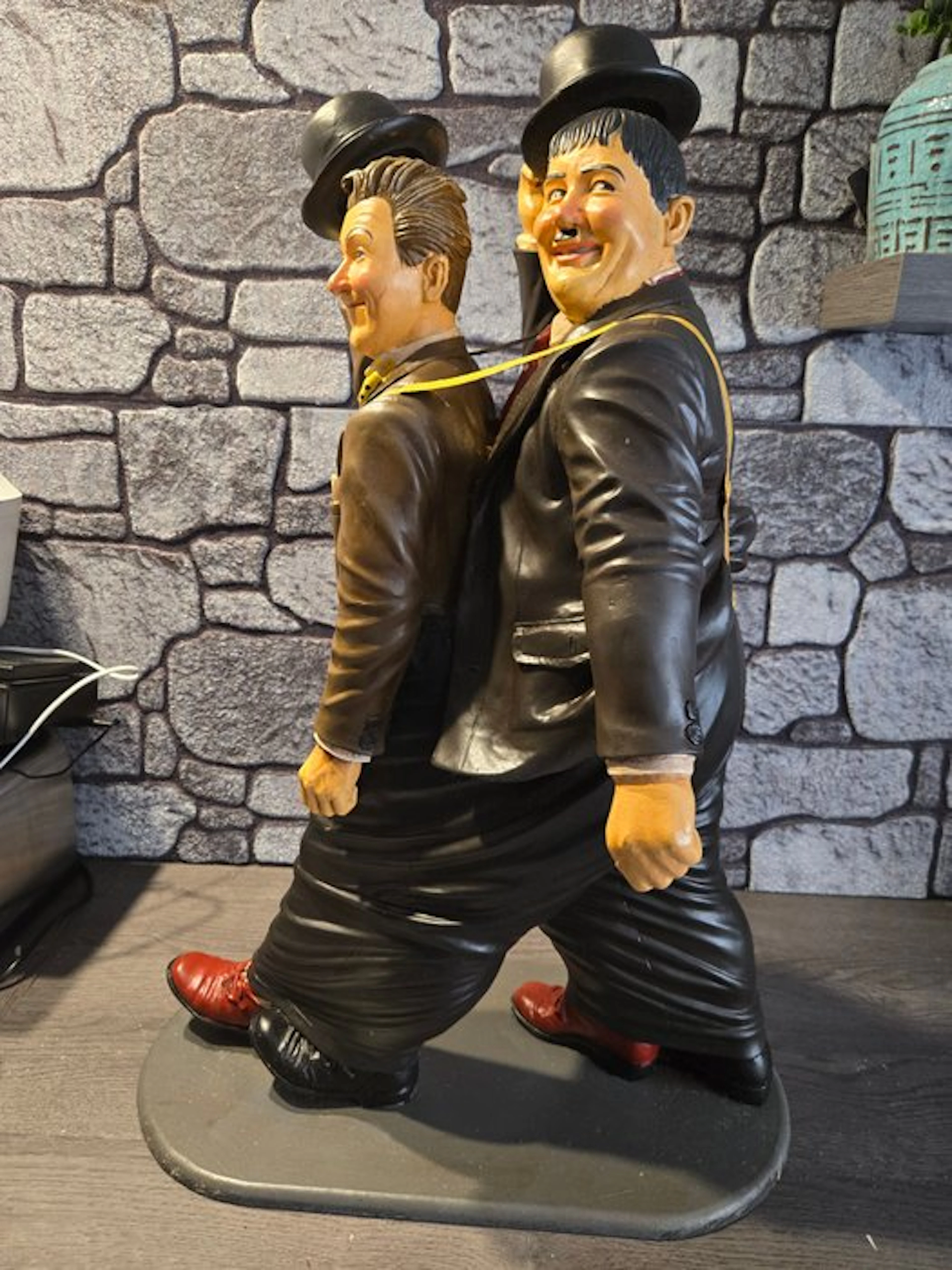 Laurel and Hardy by Jun Asilo