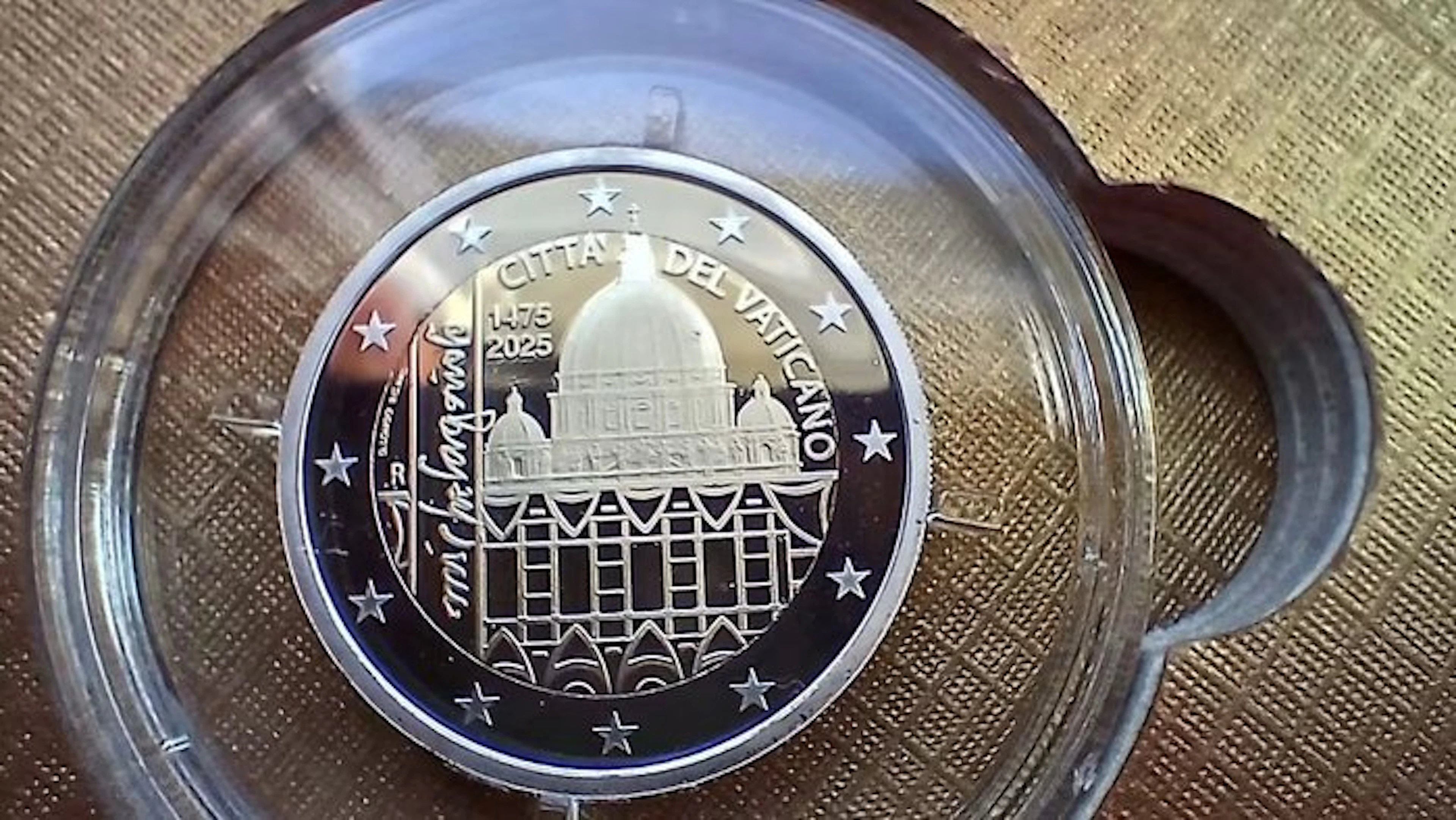 Vatican. 2 Euro 2025 "Michelangelo" Proof (No reserve price)