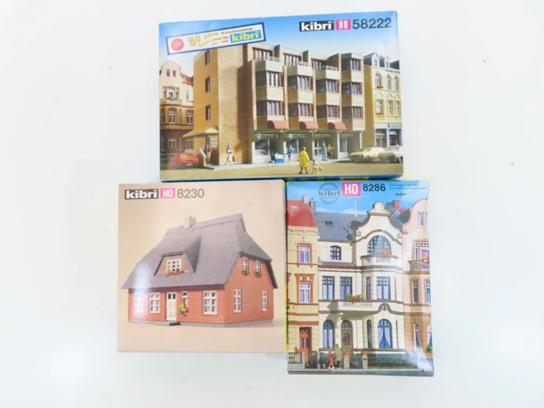 Kibri H0 - 8230/B-8286/58222 - Model train building kits...