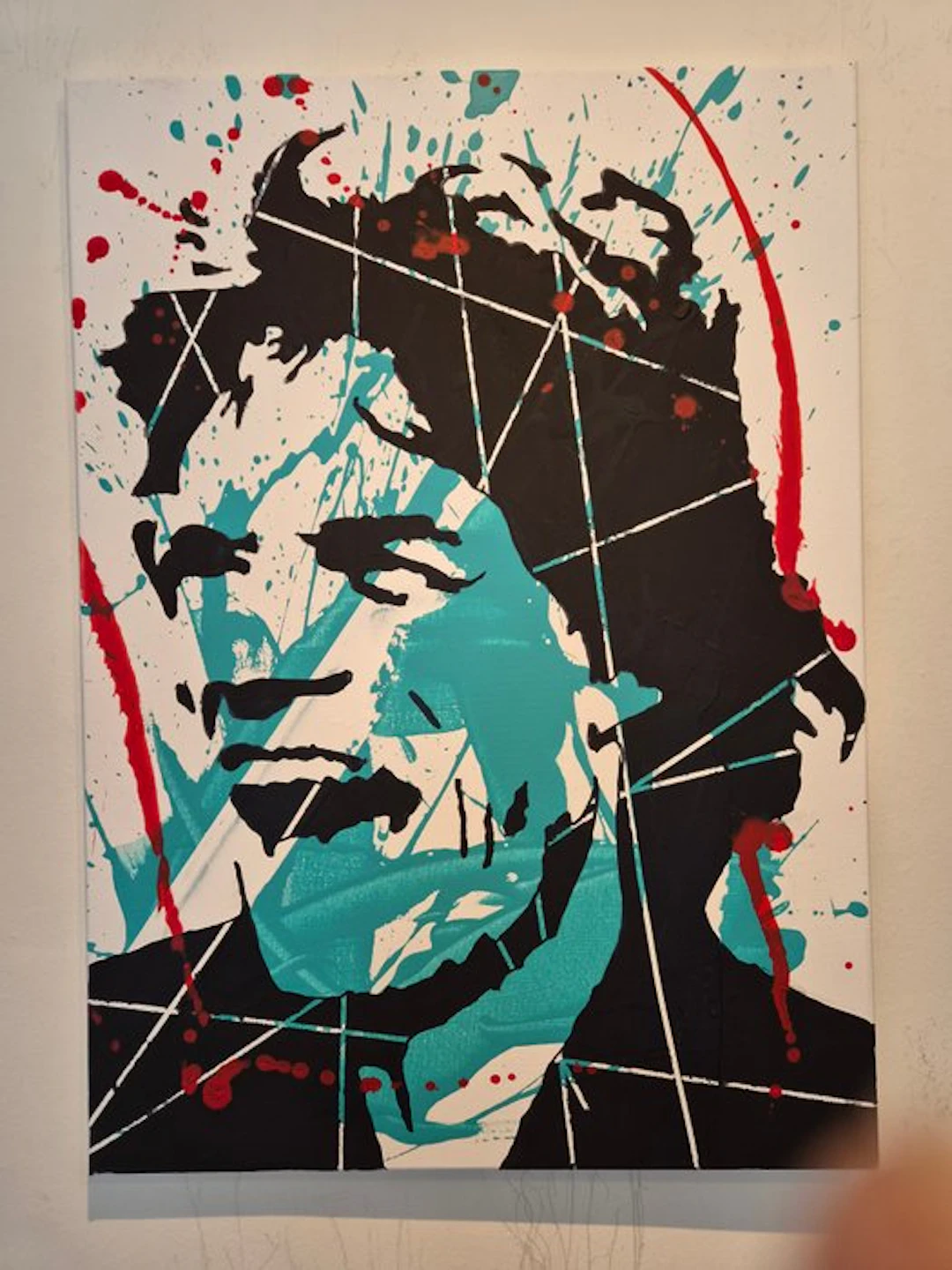 Liesens - Mick Jagger (handpainted on canvas)