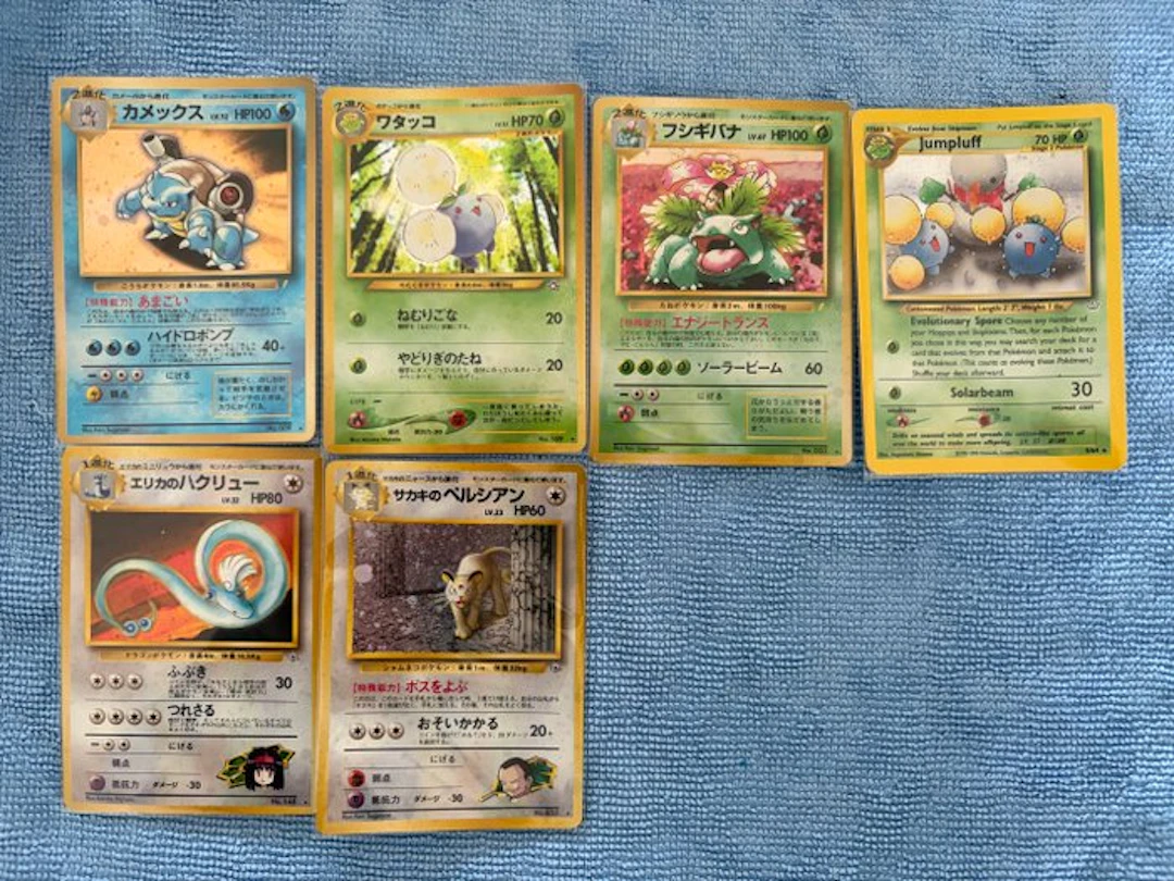 Pokémon - 6 Card - WOTC