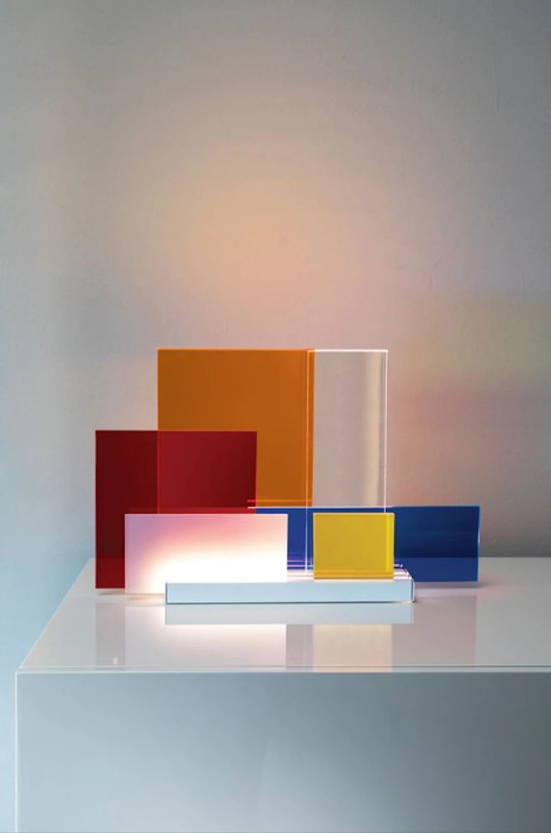 Nemo - Jean Nouvel - Table lamp - On Lines - Aluminium, PVC - ABS