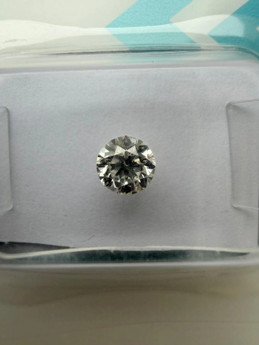 1 pcs Diamond (Natural) - 0.50 ct - Round - G - VVS1...