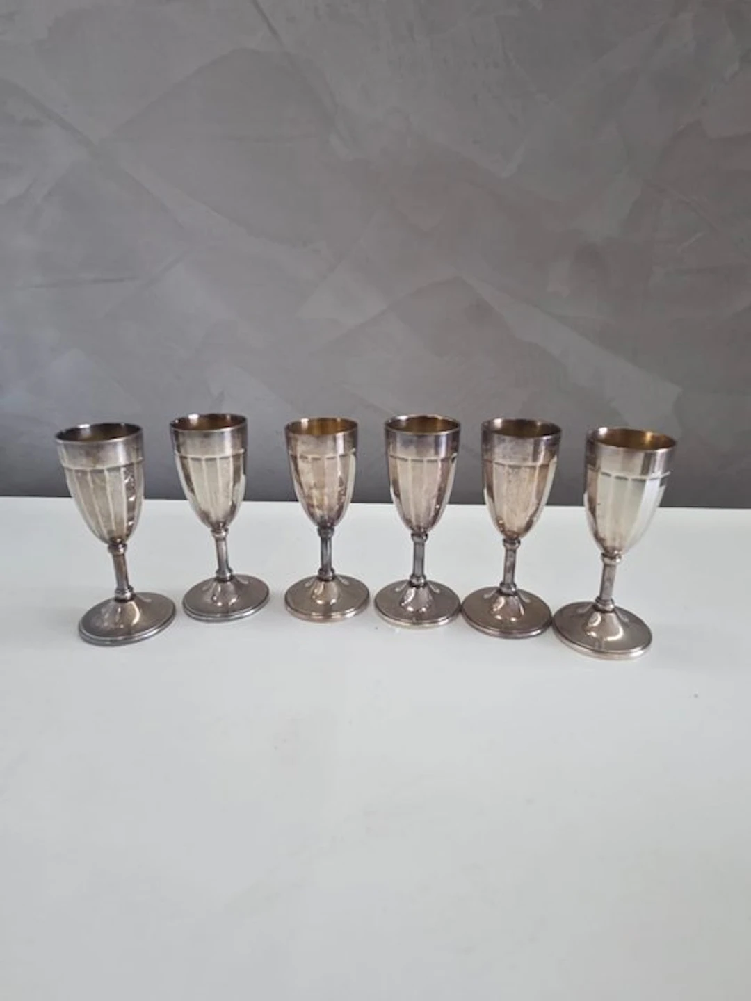 Berndorfer Metallwarenfabrik - Berndorf - Drinking set (6) - alpaca