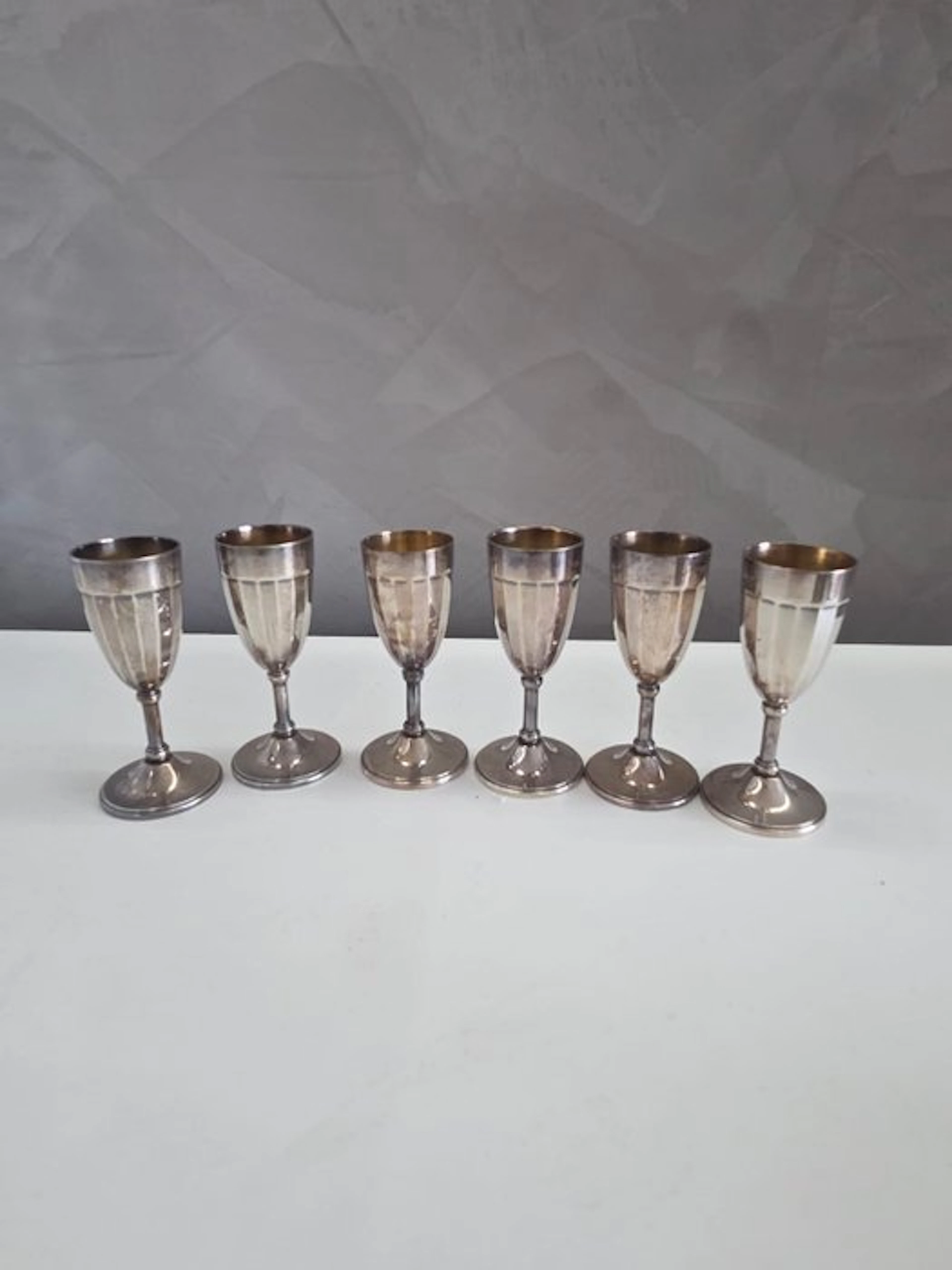 Berndorfer Metallwarenfabrik - Berndorf - Drinking set (6) - alpaca