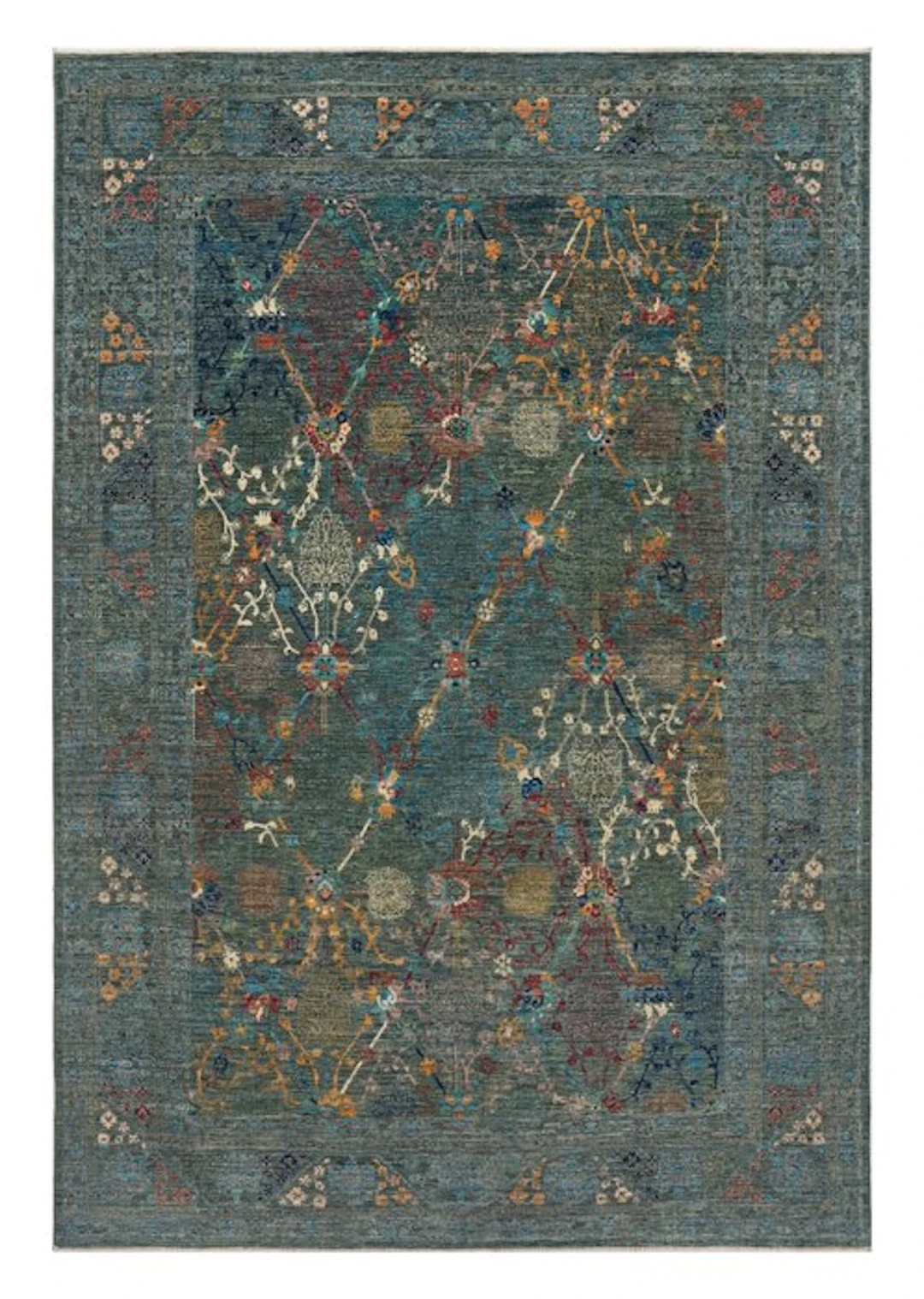 Designer Carpet - Very fine - Masterpiece - Rug - 297 cm - 195 cm