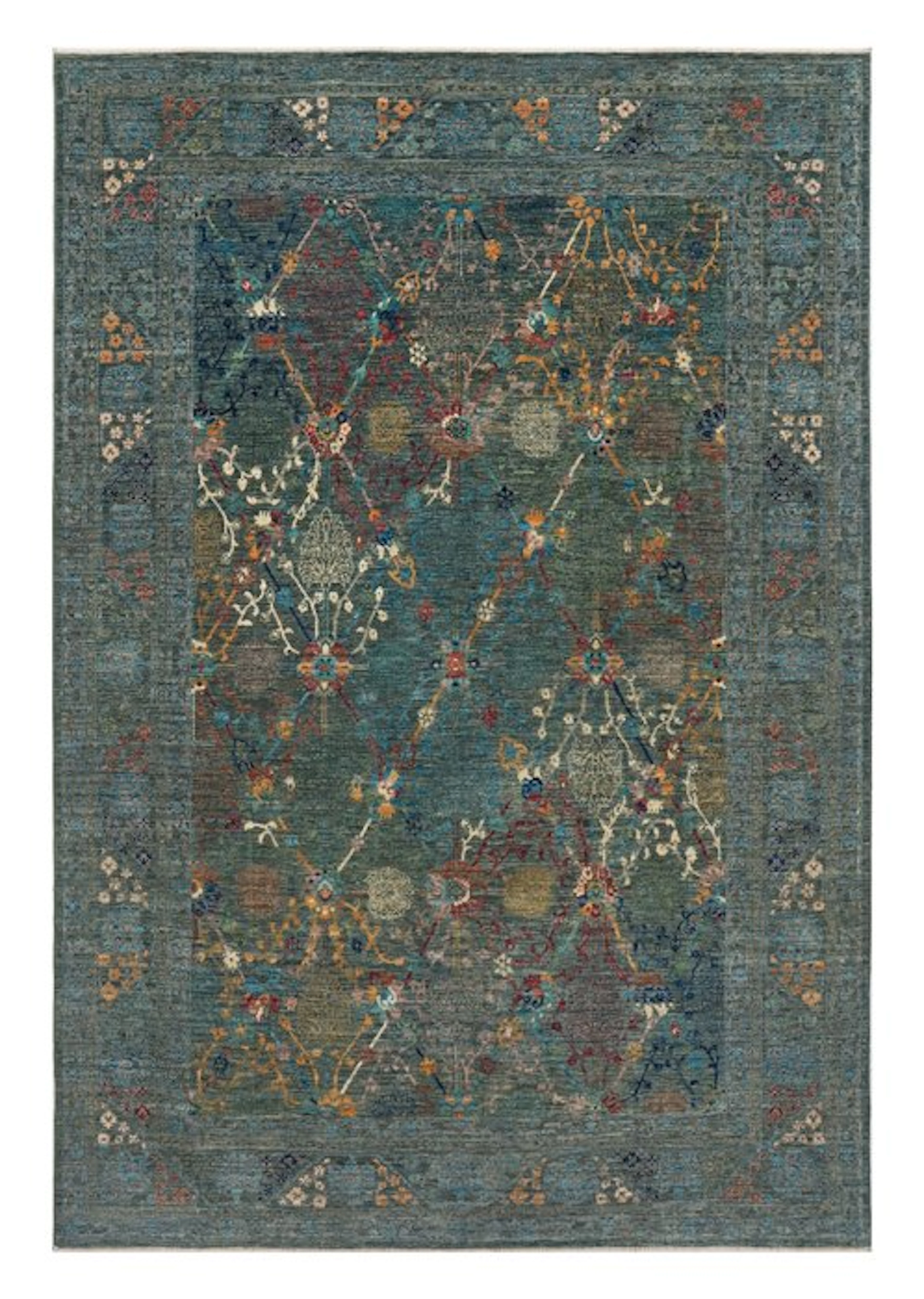 Designer Carpet - Very fine - Masterpiece - Rug - 297 cm - 195 cm