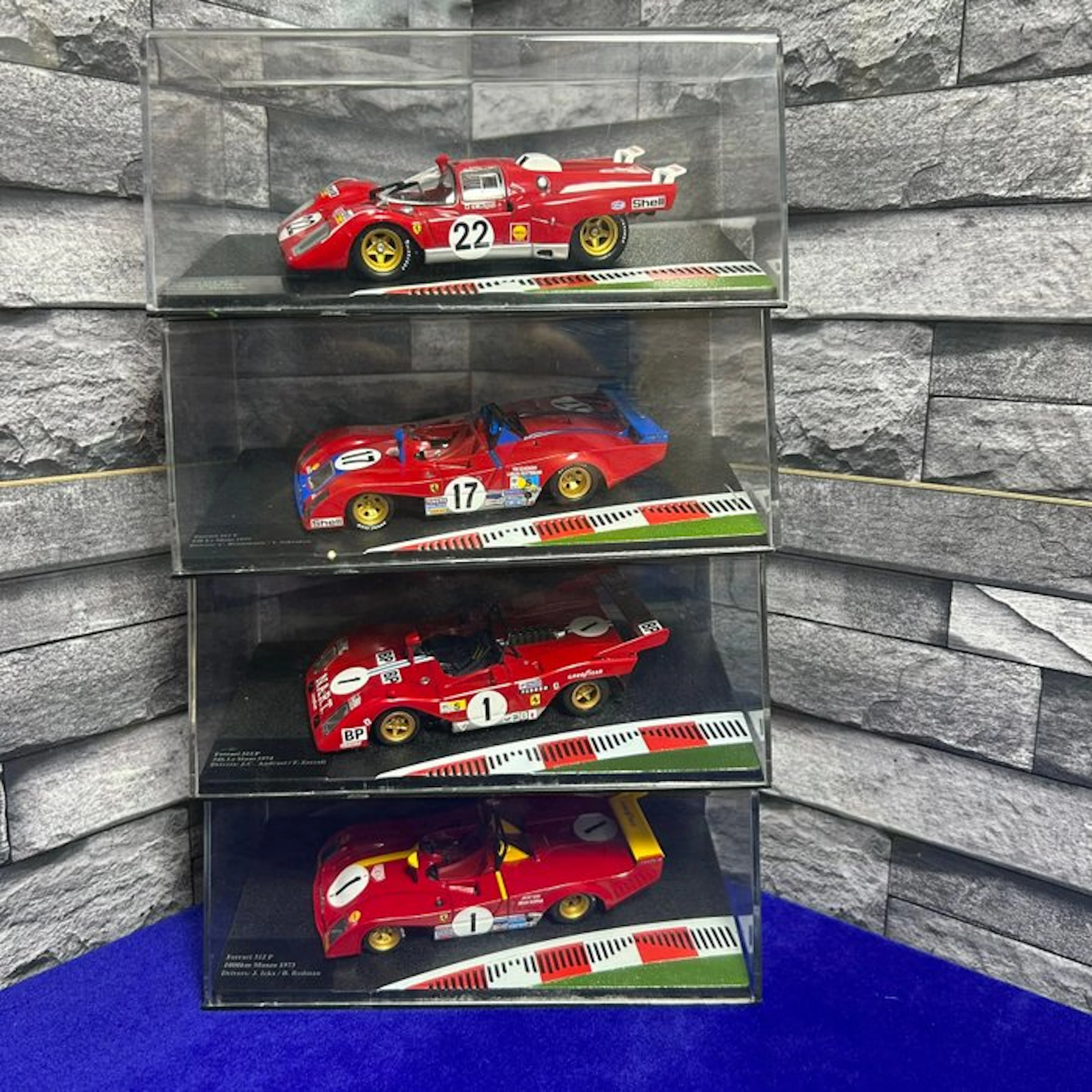 Altaya 1:43 - Model race car (4) - Lotto 4 modellini in...