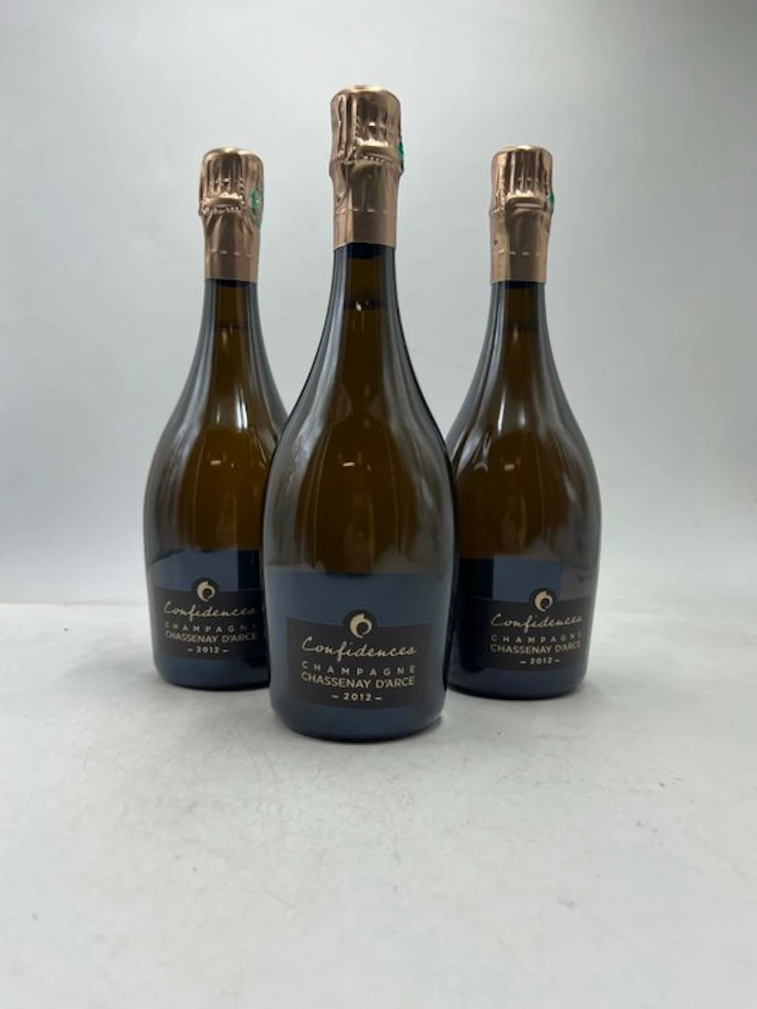 2012 Chassenay D'Arce Confidences - Champagne Brut - 3 Bouteilles (0,75 L)