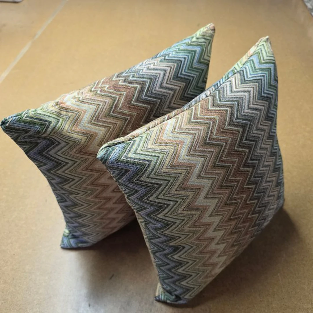 Coppia di Cuscini Chevron Missoni 40x40cm - Cushion (2)