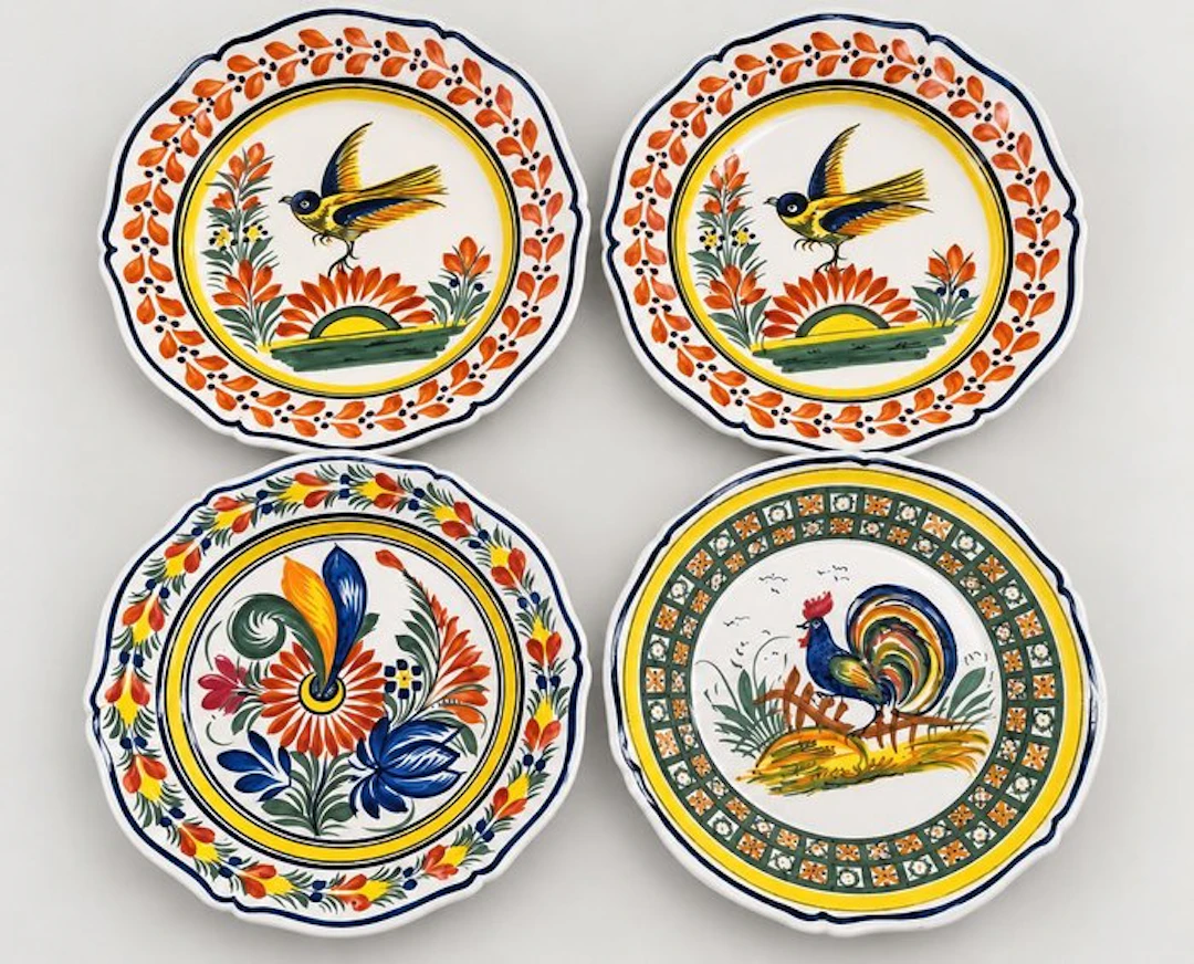 Henriot Quimper - Dish (4) - Ceramic