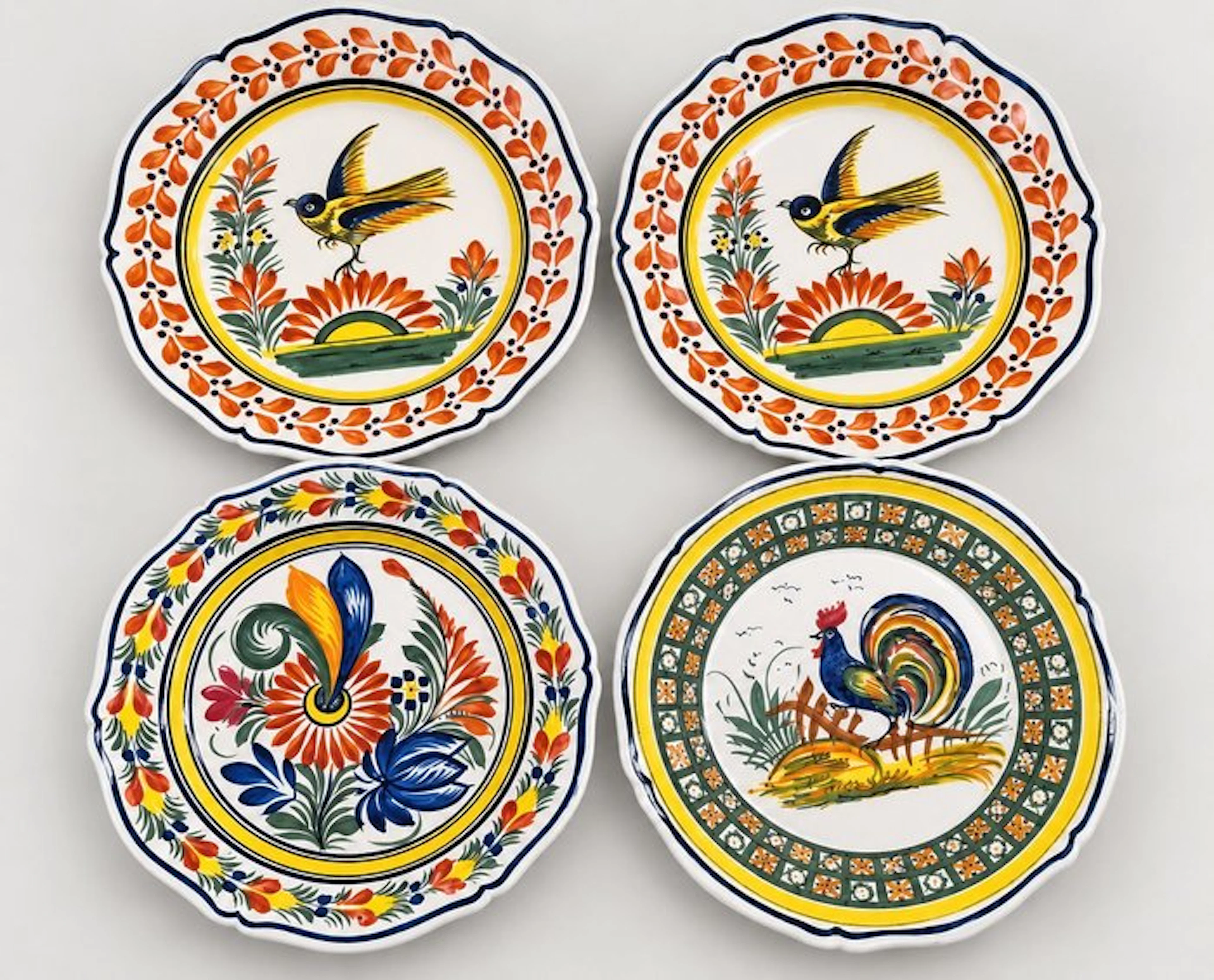 Henriot Quimper - Dish (4) - Ceramic