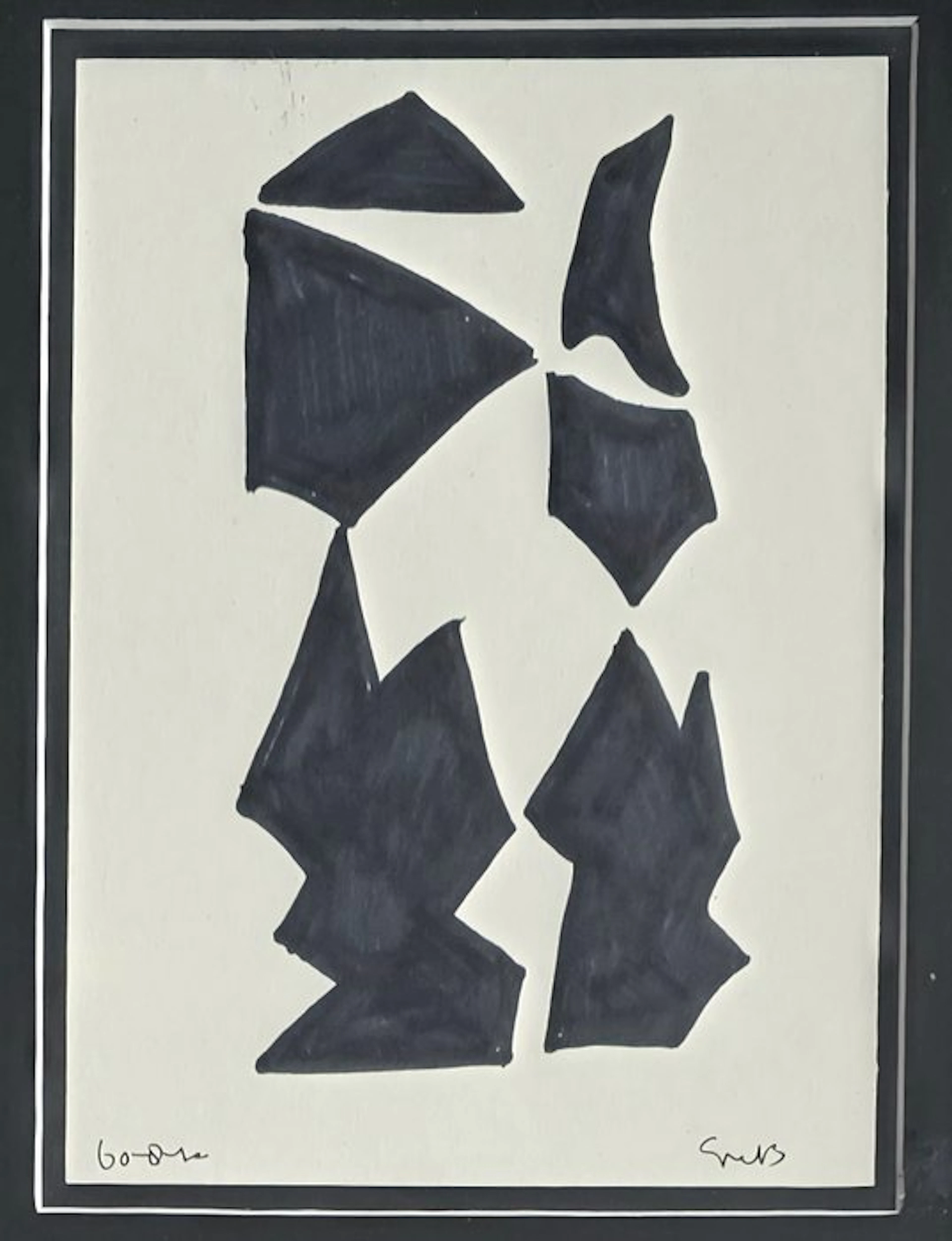 Siep Van Den Berg (1913-1998) - Geometrische compositie