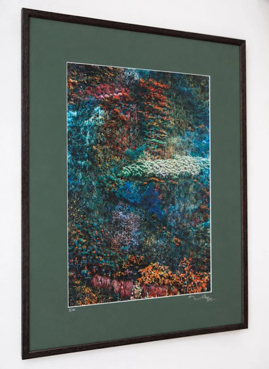 Viet Ha Tran - Wall of Nature V (Unique Framed Fine Art Print)