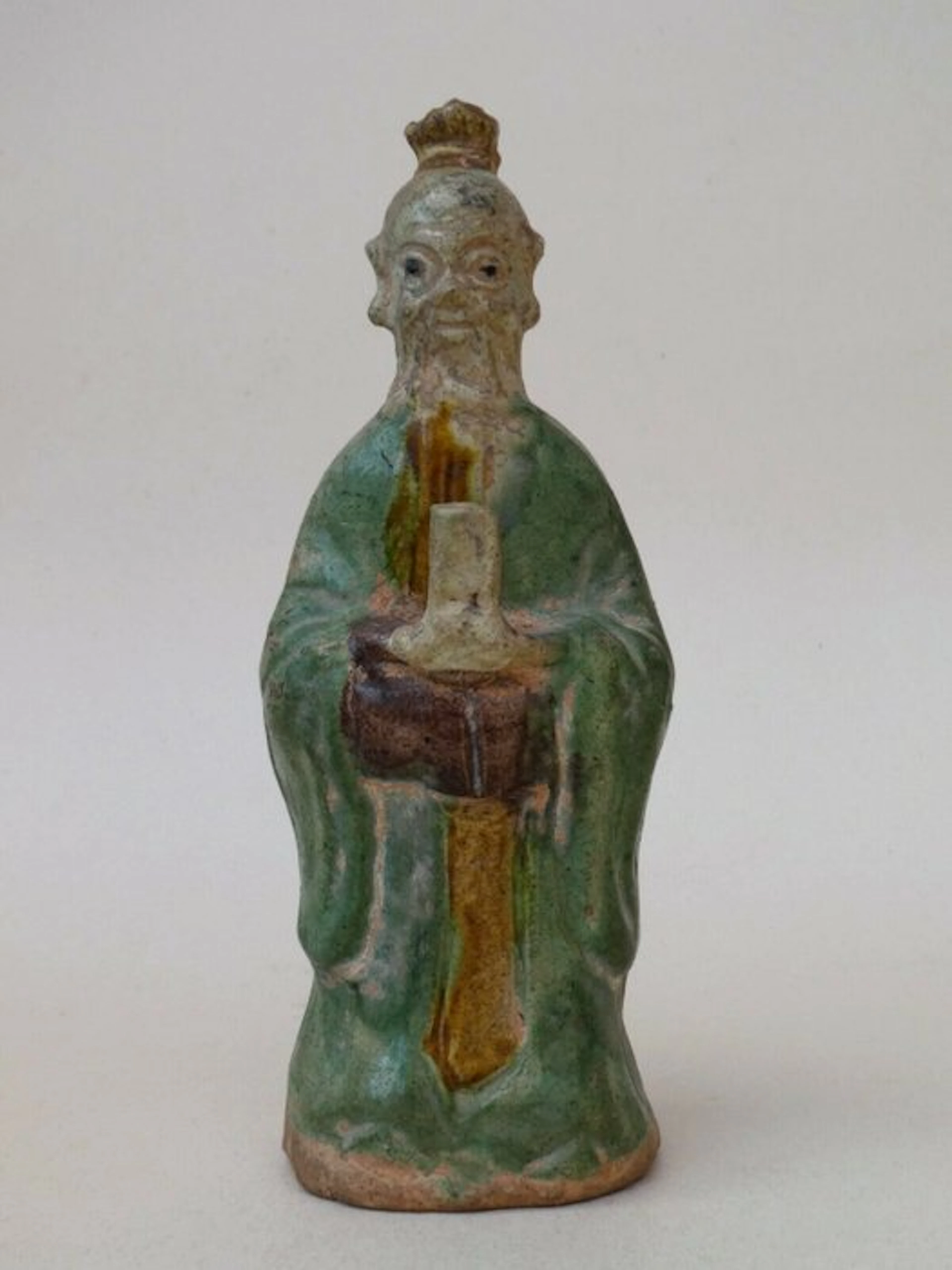 Ancient Chinese, Ming dynasty Ceramic Funerary model - 15 cm (No reserve price)