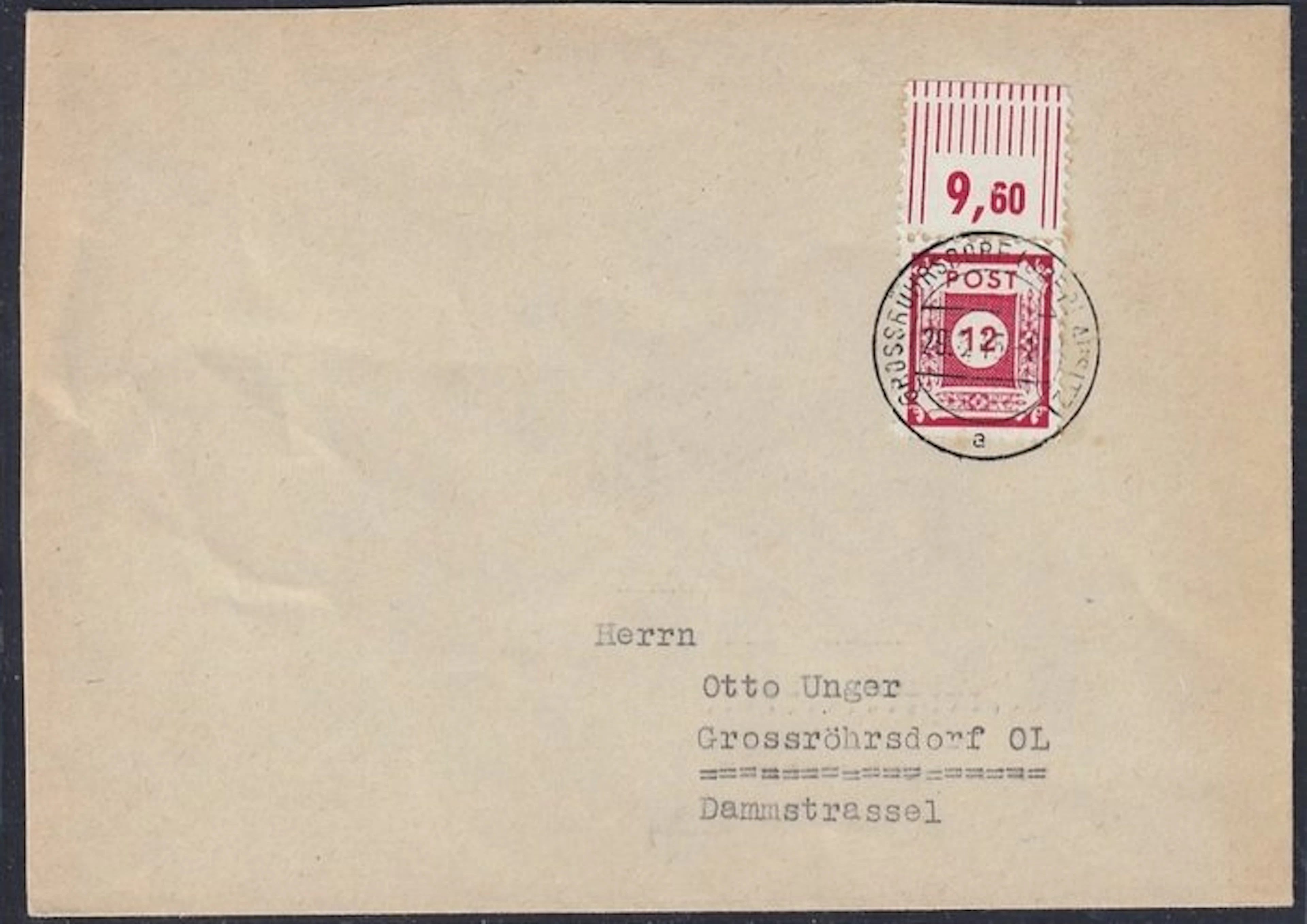 Allied Occupation - Germany (Soviet zone) 1945 - SBZ 46...