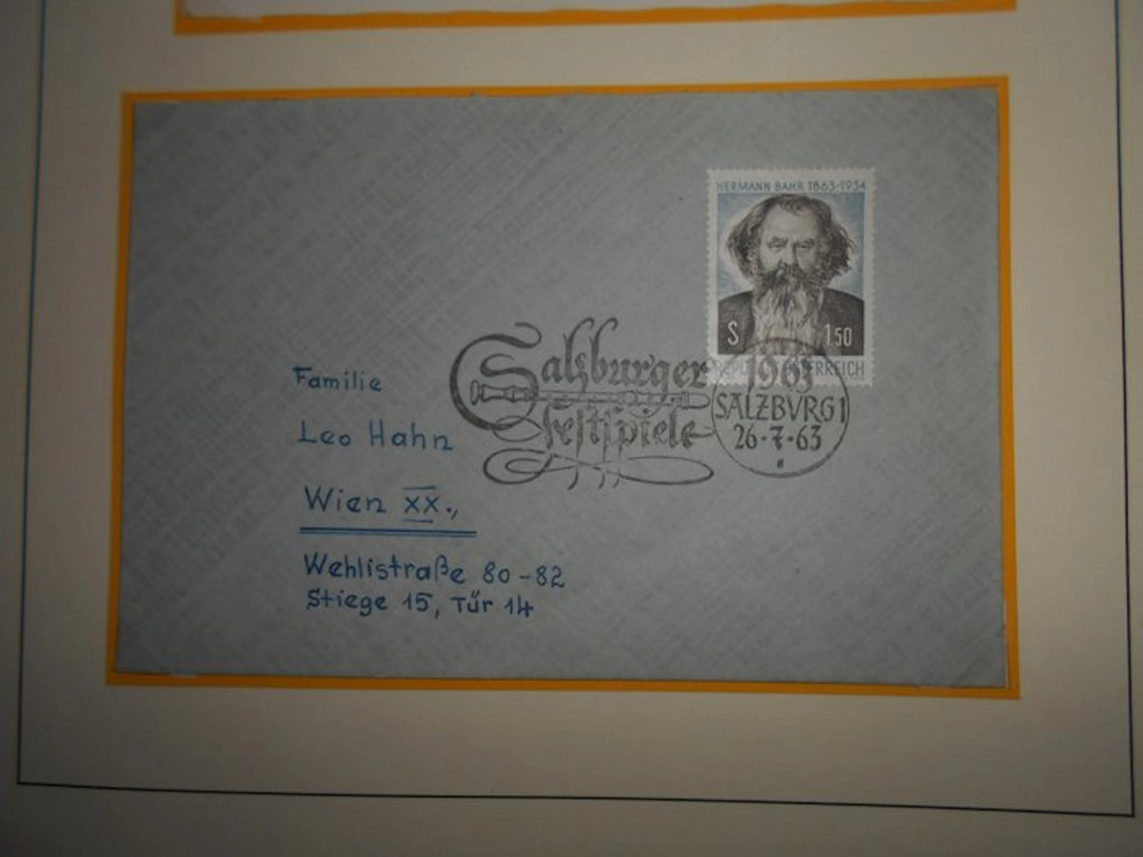 Austria - Special collection 'Salzburg Festival' in the album