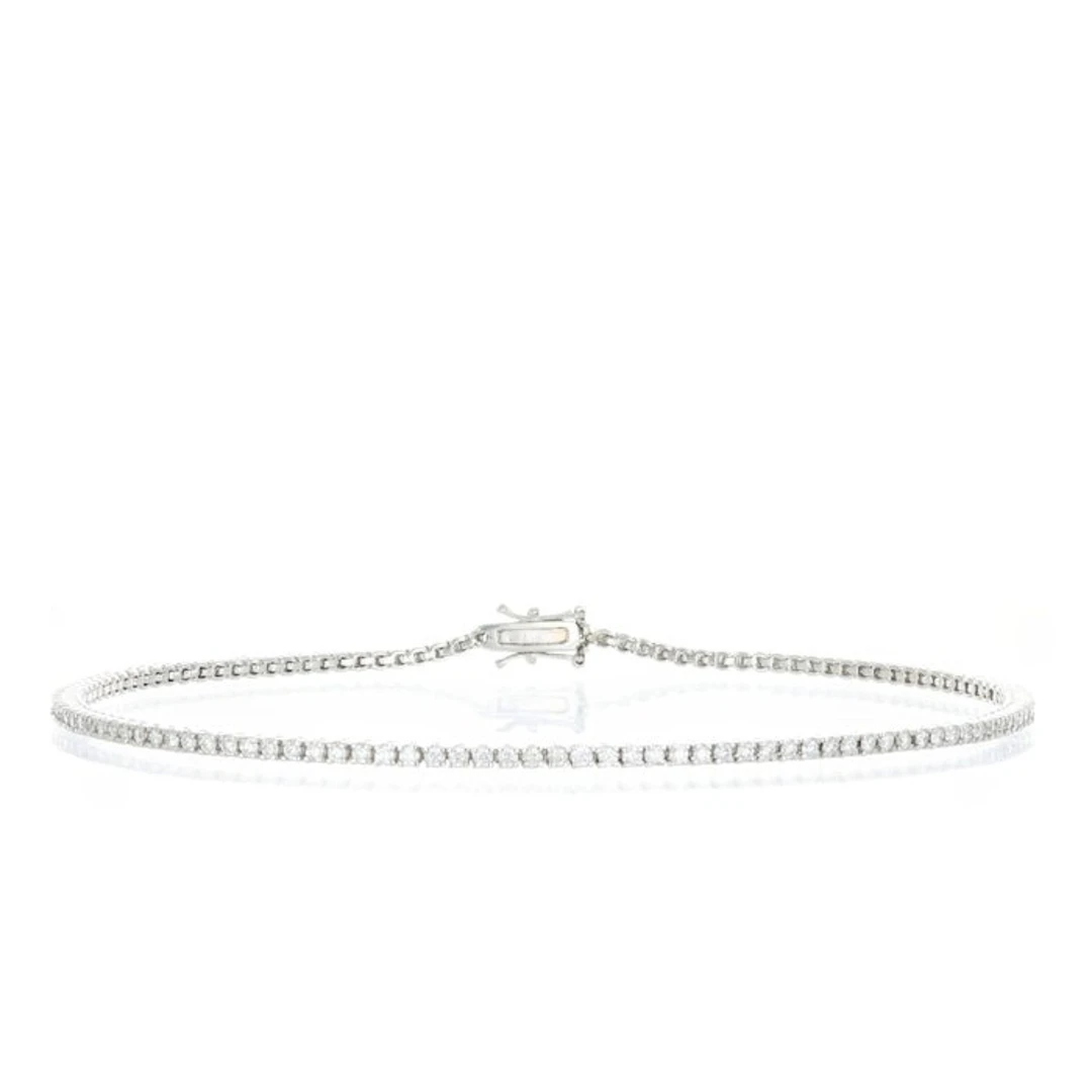 No reserve price - Bracelet - 18 kt. White gold - 1.89ct. tw. Diamond (Natural)