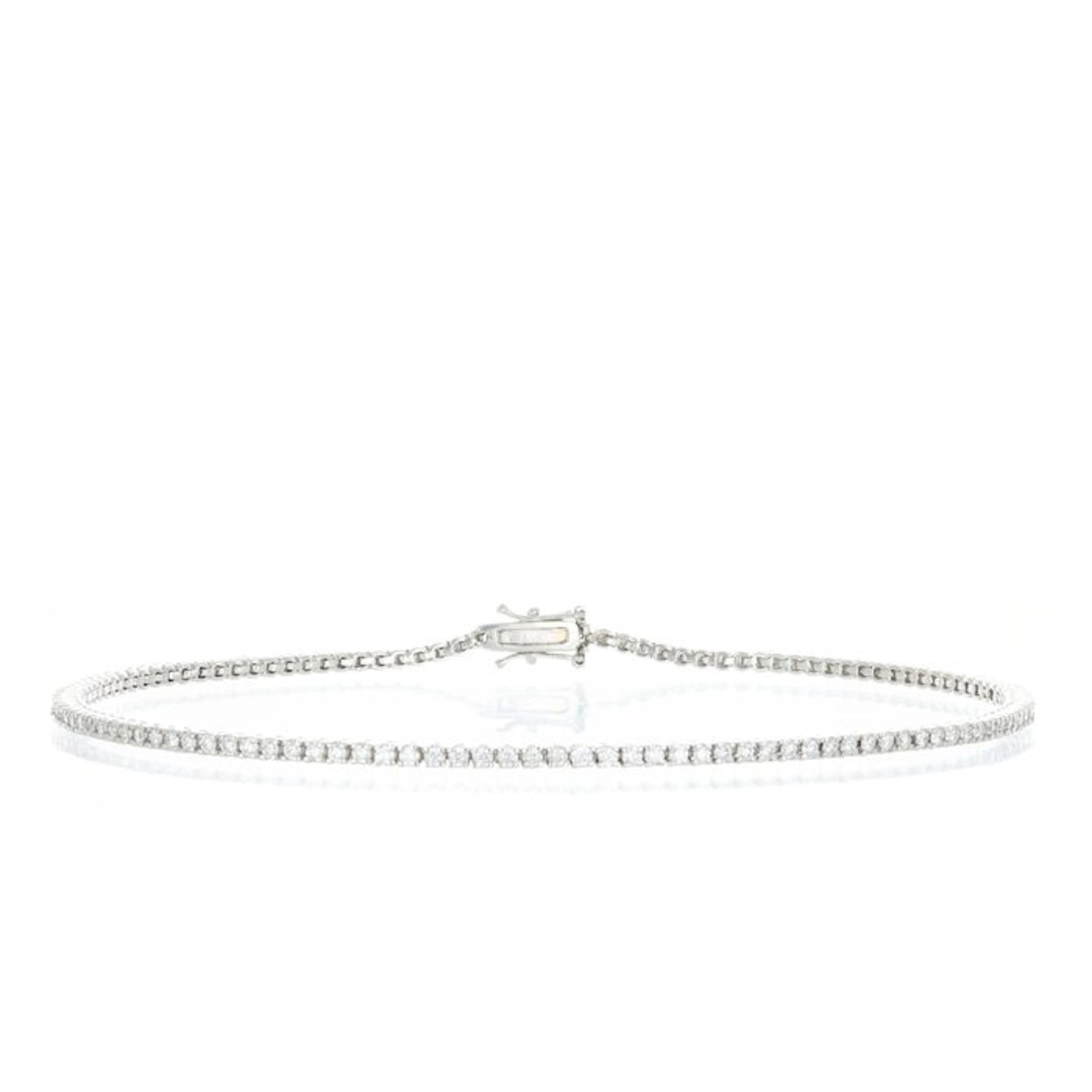 No reserve price - Bracelet - 18 kt. White gold - 1.89ct. tw. Diamond (Natural)