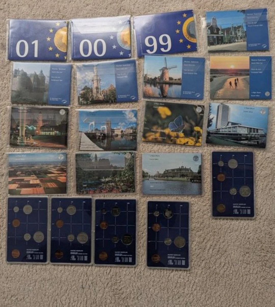 The Netherlands. Complete serie fdc setjes 1982-2001 (No reserve price)