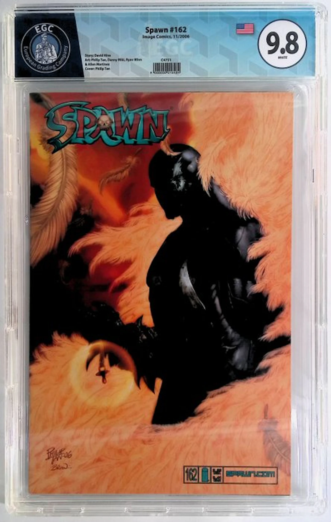 Spawn #162 - EGC 9.8 - 1 Graded comic - First edition - 2006