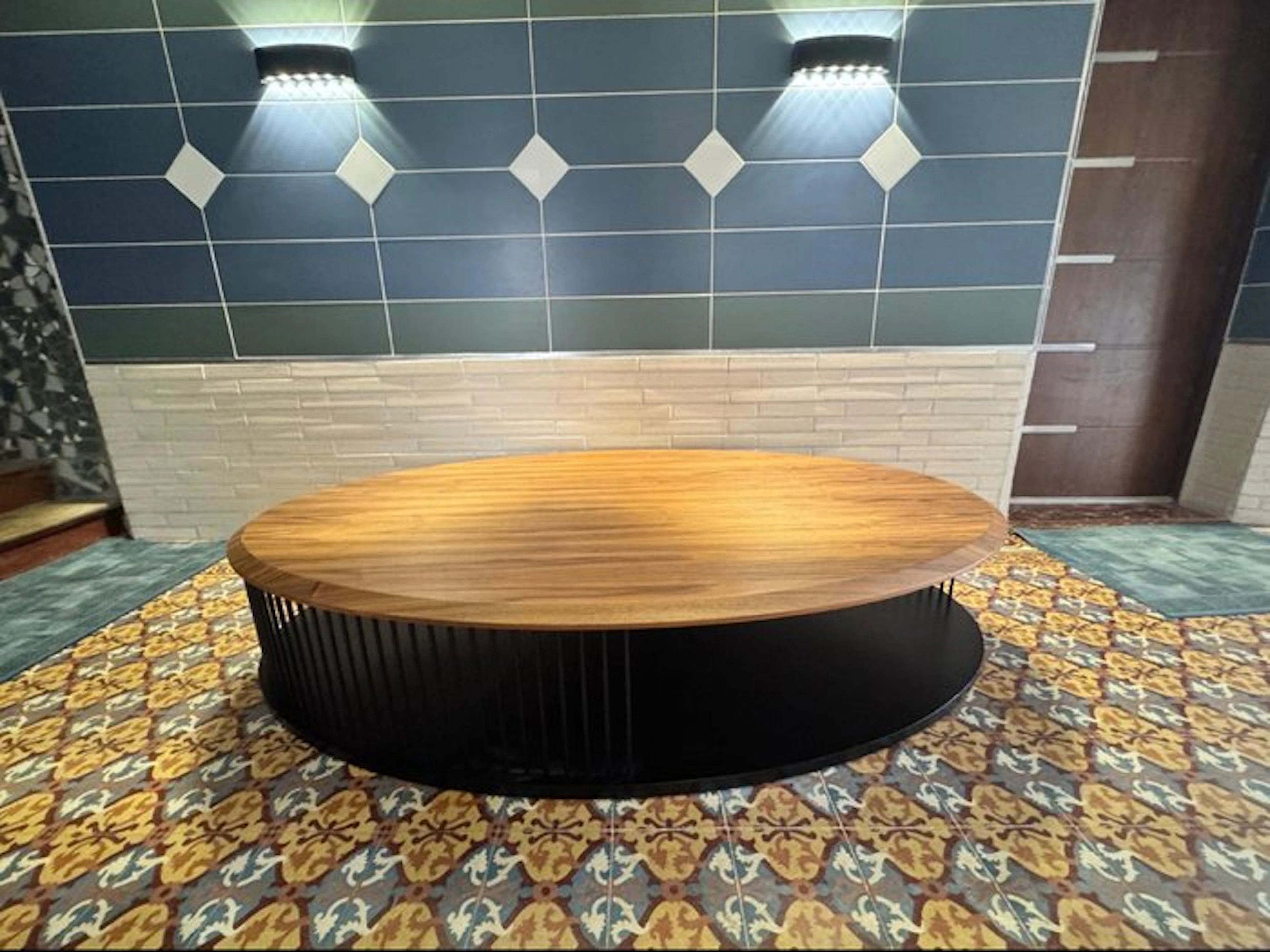 Table - Wood, Metal - Wewood coffee table