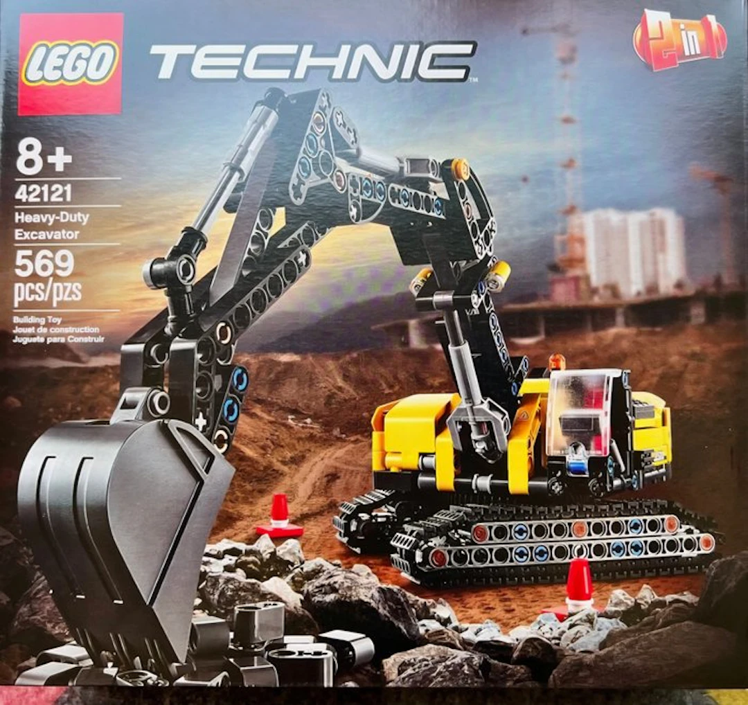 LEGO Set - 42121 - Technic - Heavy-Duty Excavator