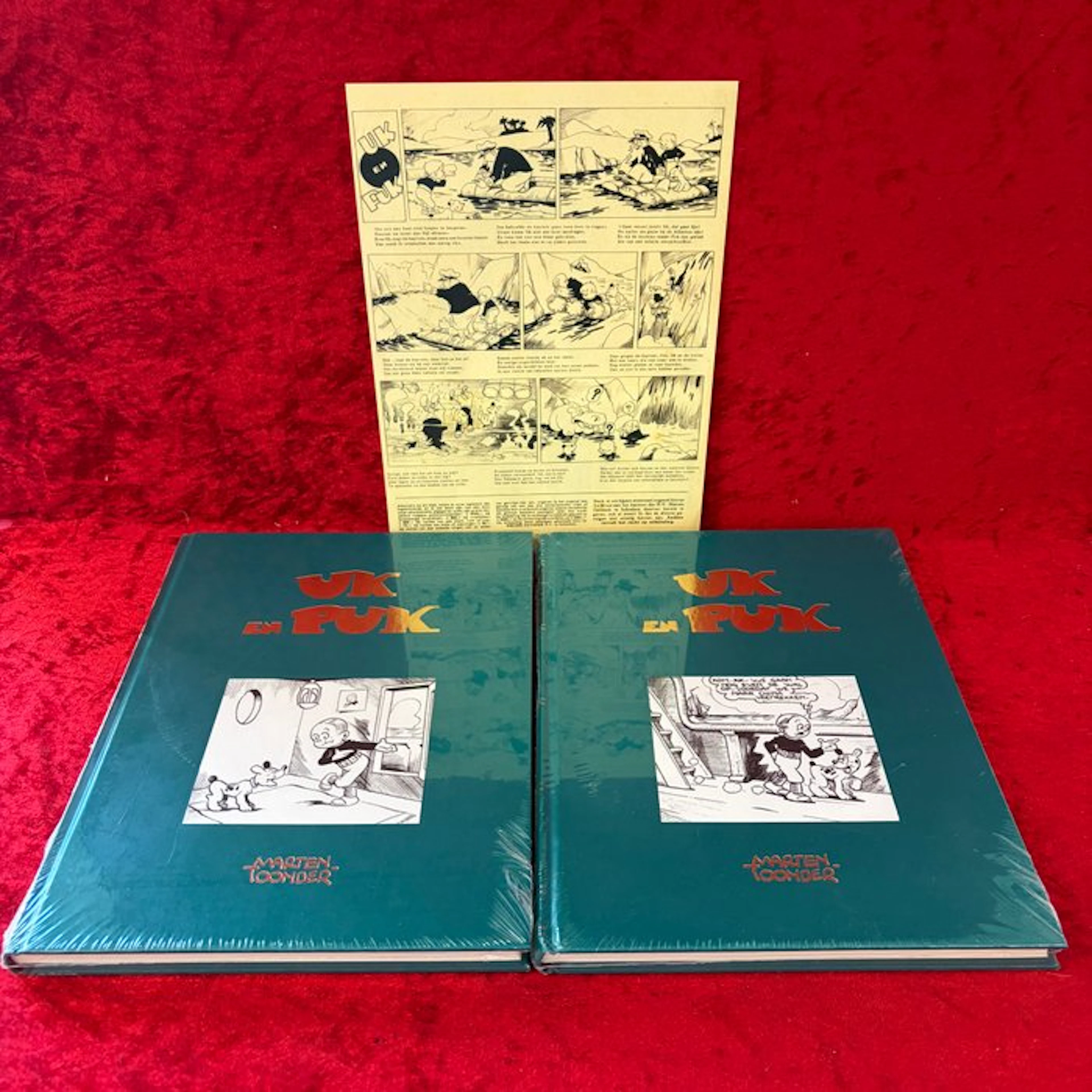Uk en Puk (Fik en Fok) 1 & 2 - Luxe (Kunst-)leren HC - 2...
