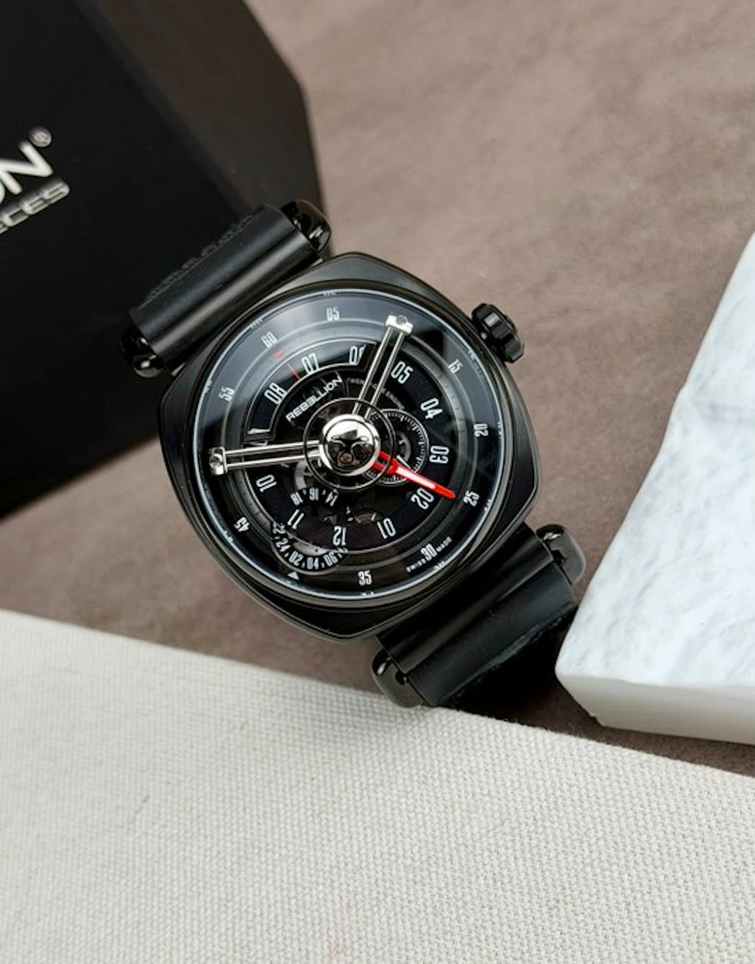 Rebellion - Twenty-One GMT Automatic Black - RB.21.GMT.SB.T05 - Men -