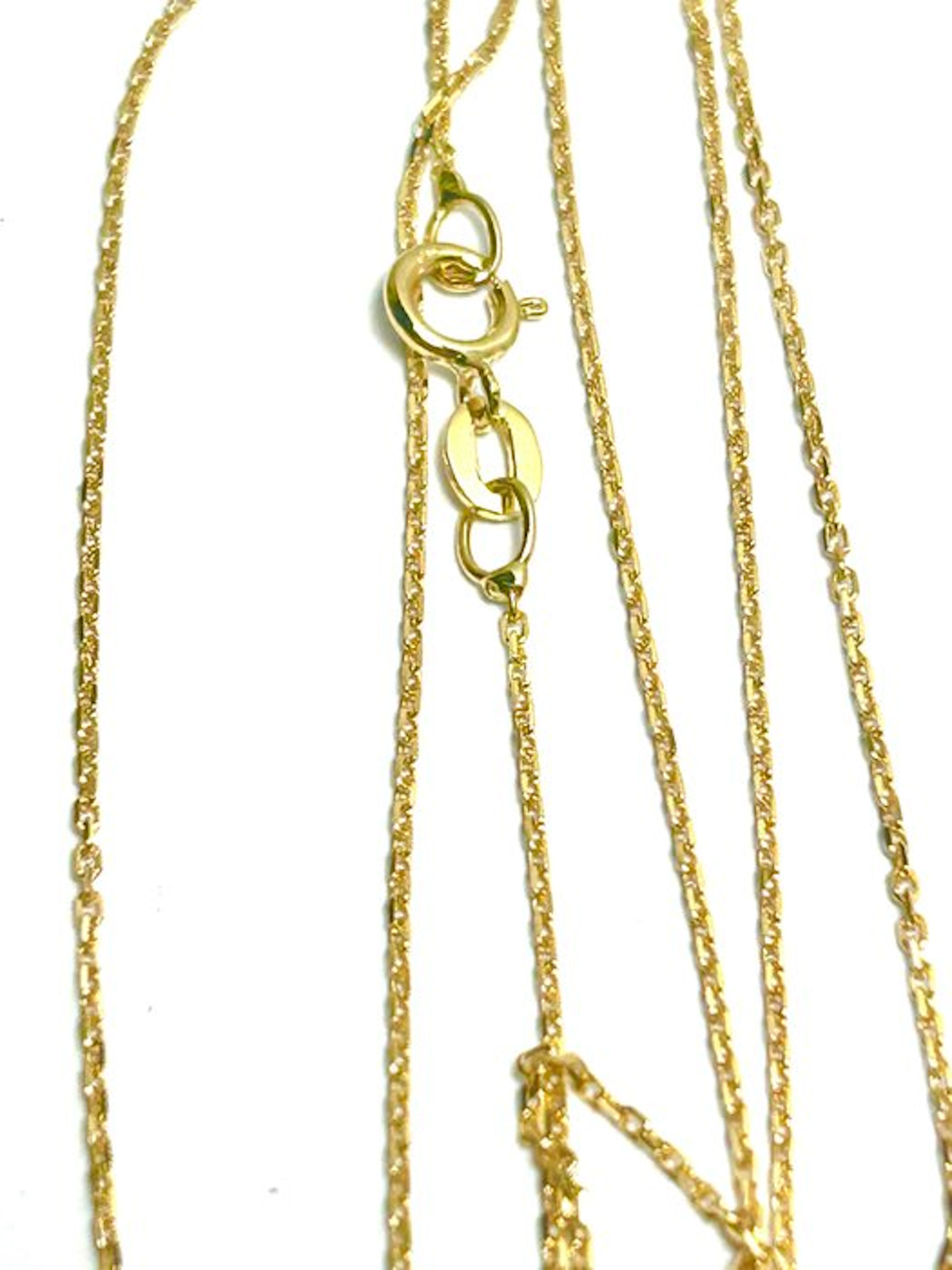 No reserve price - Necklace - 18 kt. Yellow gold