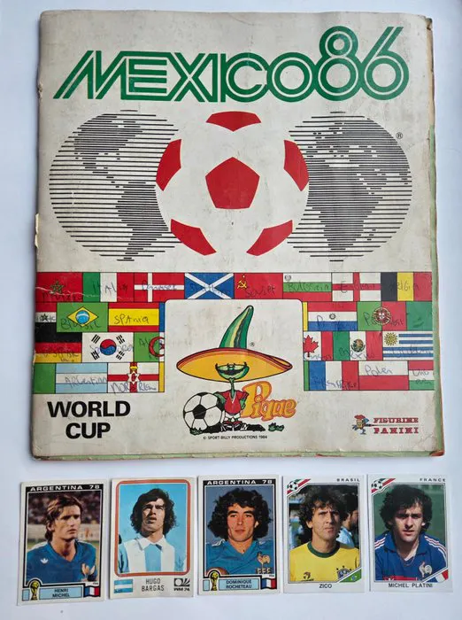 1986 Panini World Cup Diego Maradona