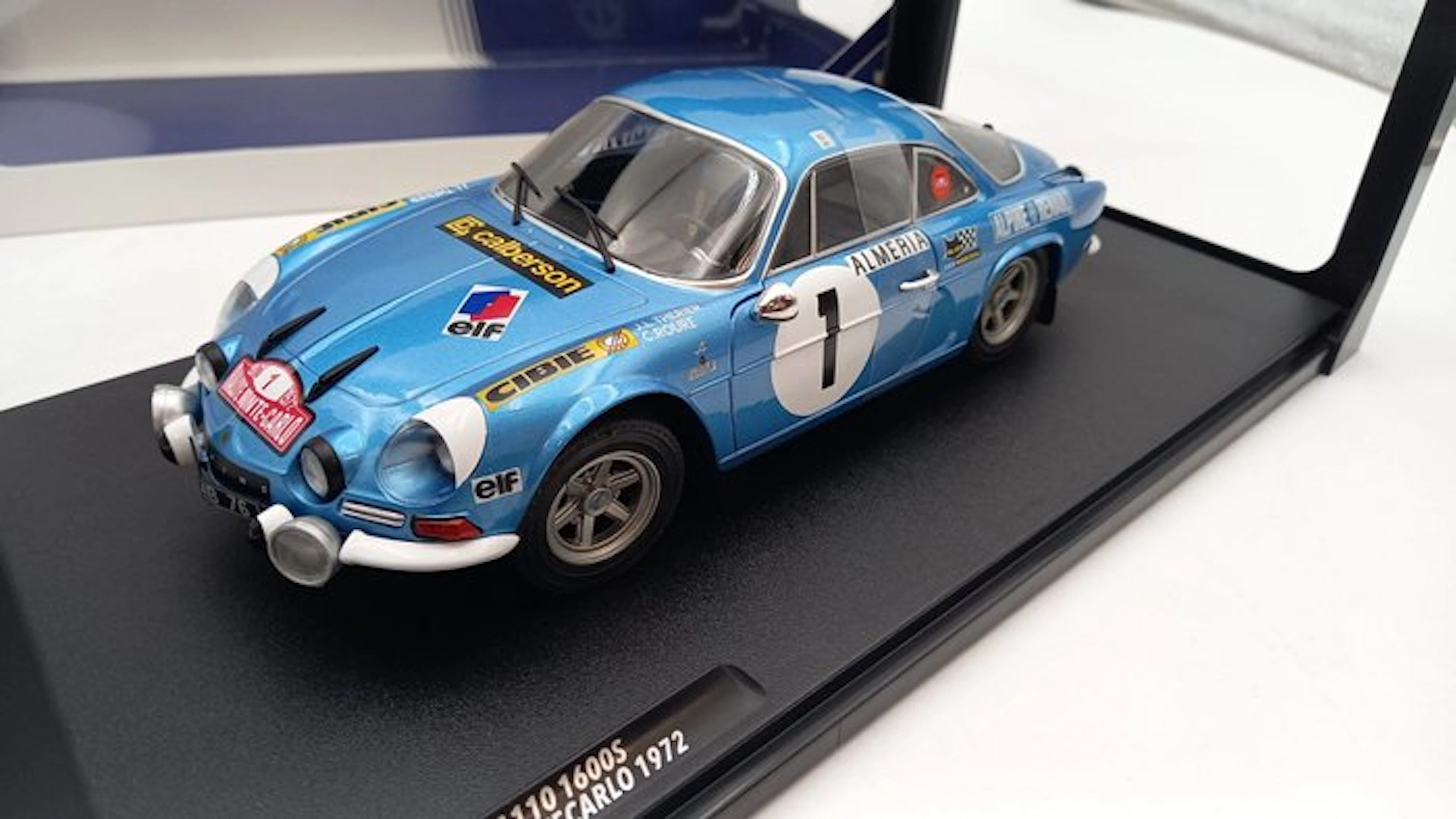 Solido 1:18 - Model car - Alpine A110 1600S Rally Montecarlo 1972 - (cod.H27)