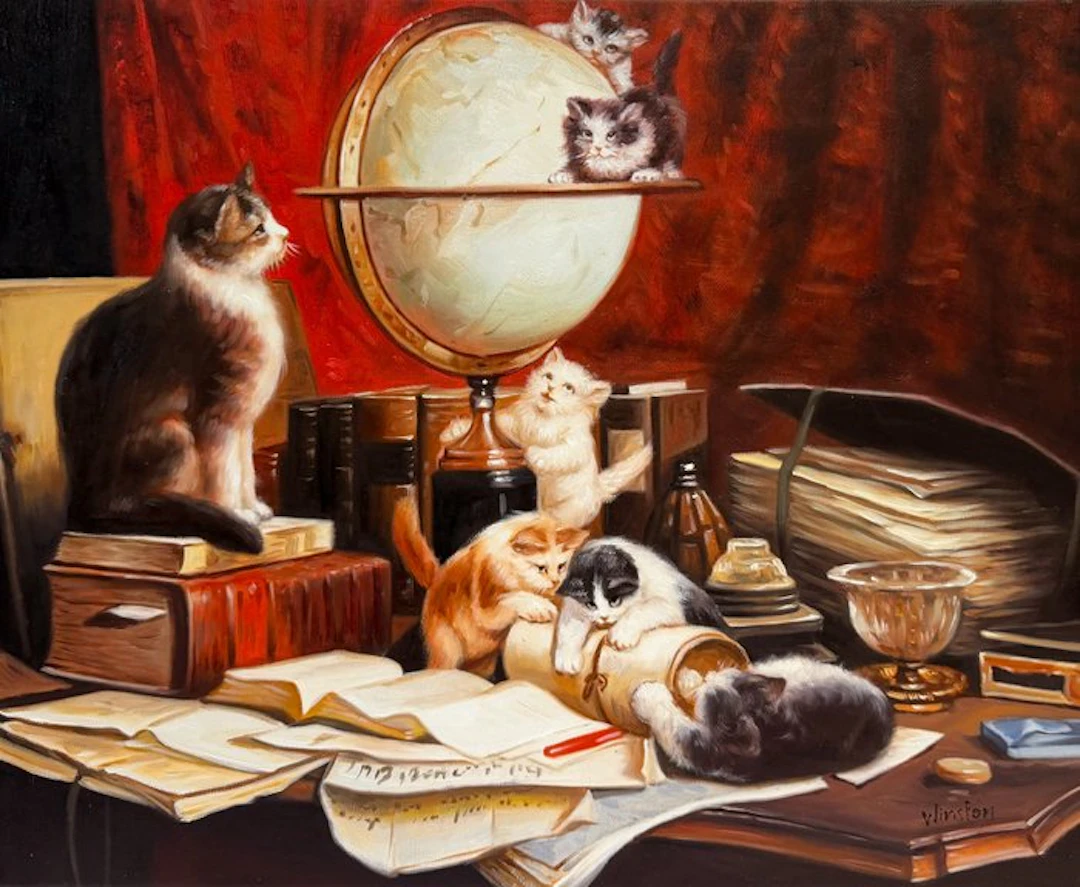 N. Winston (XX-XXI) - Les Chats Savants – Astronomes autour du Globe