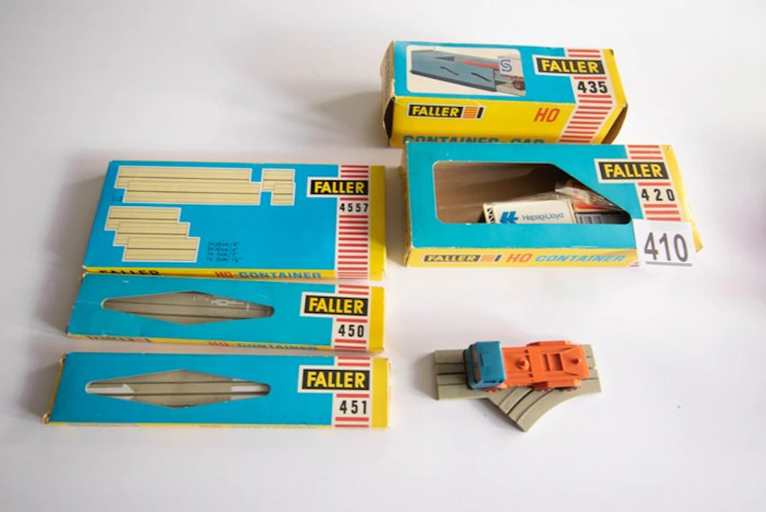 Faller, AMS H0 - container overload - Model train vehicles (7)