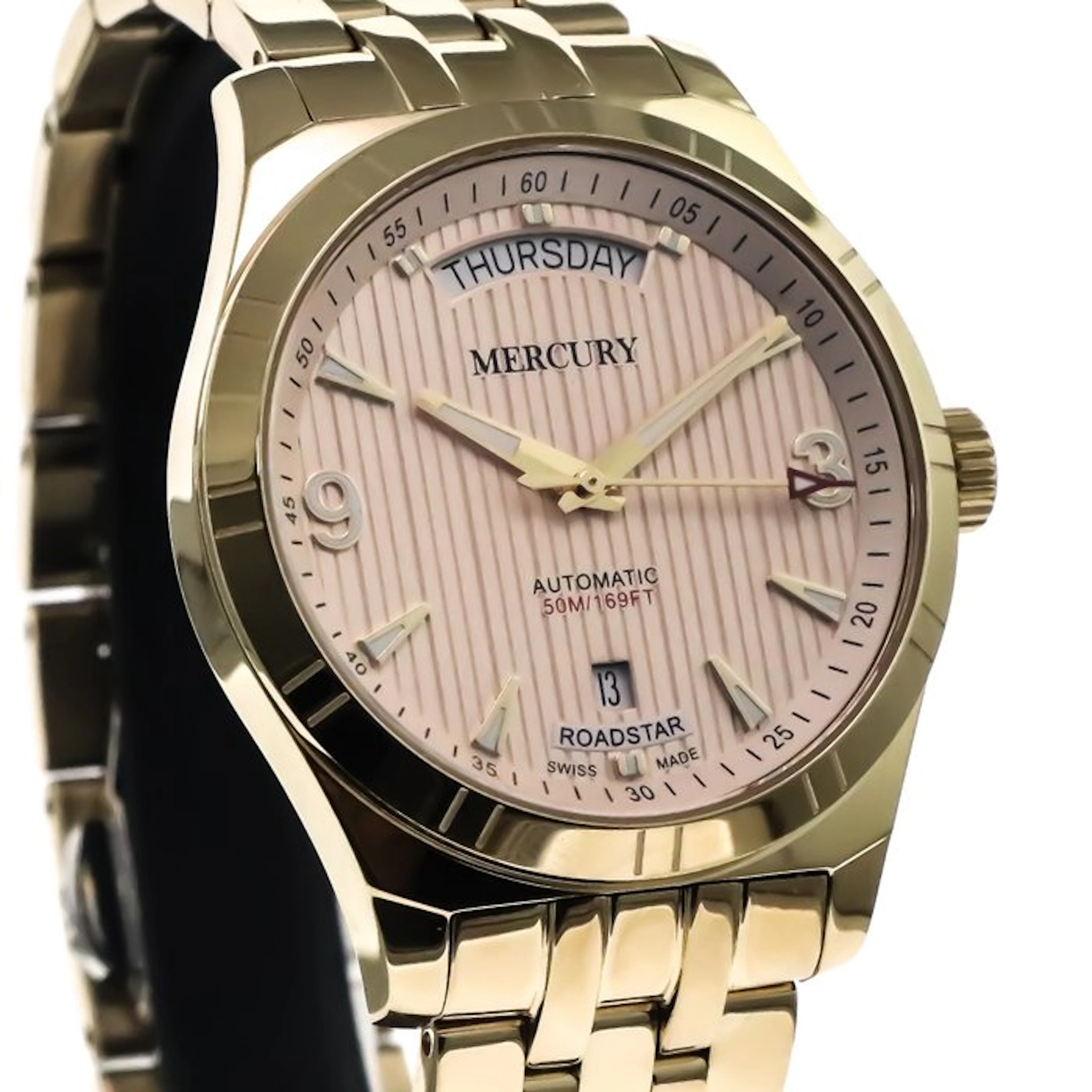 Mercury - Roadstar Automatic Swiss Watch - MEA493-GG-4...