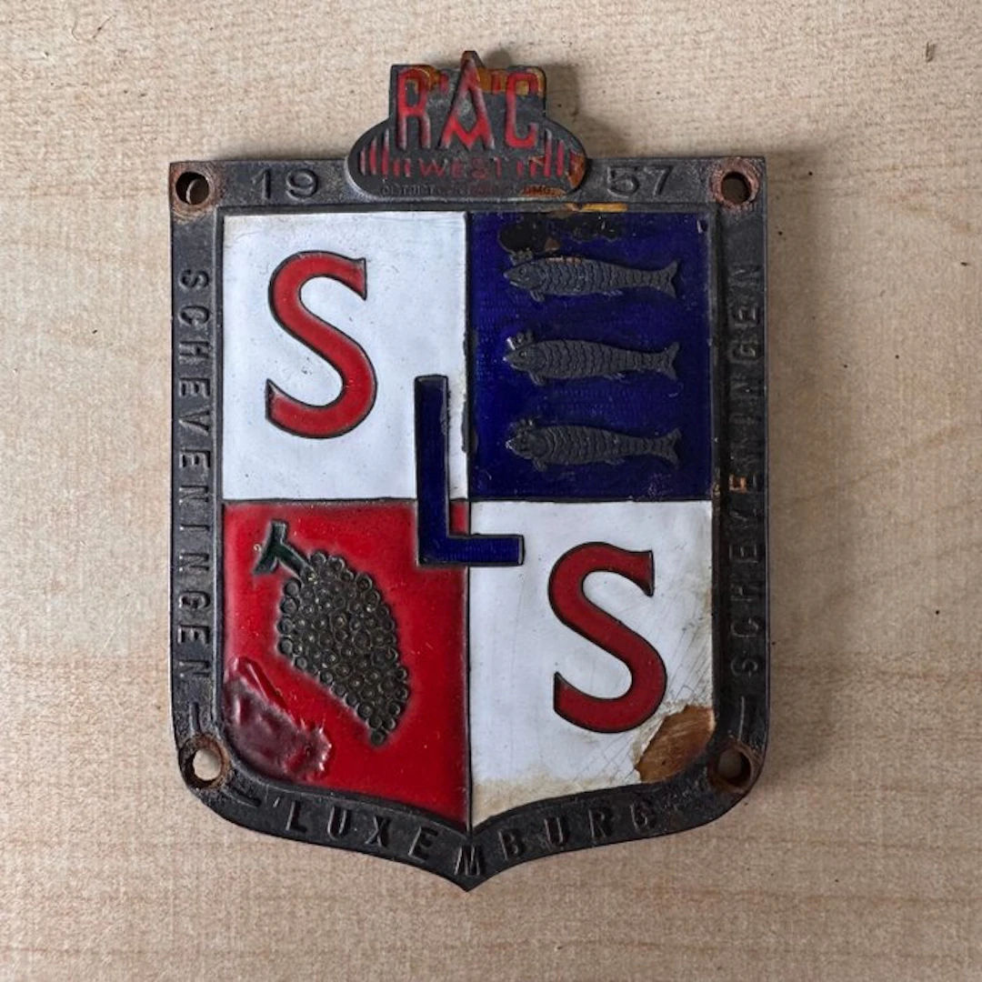 Badge Grille Badge - Insigne - Rally Classic RAC West SLS...