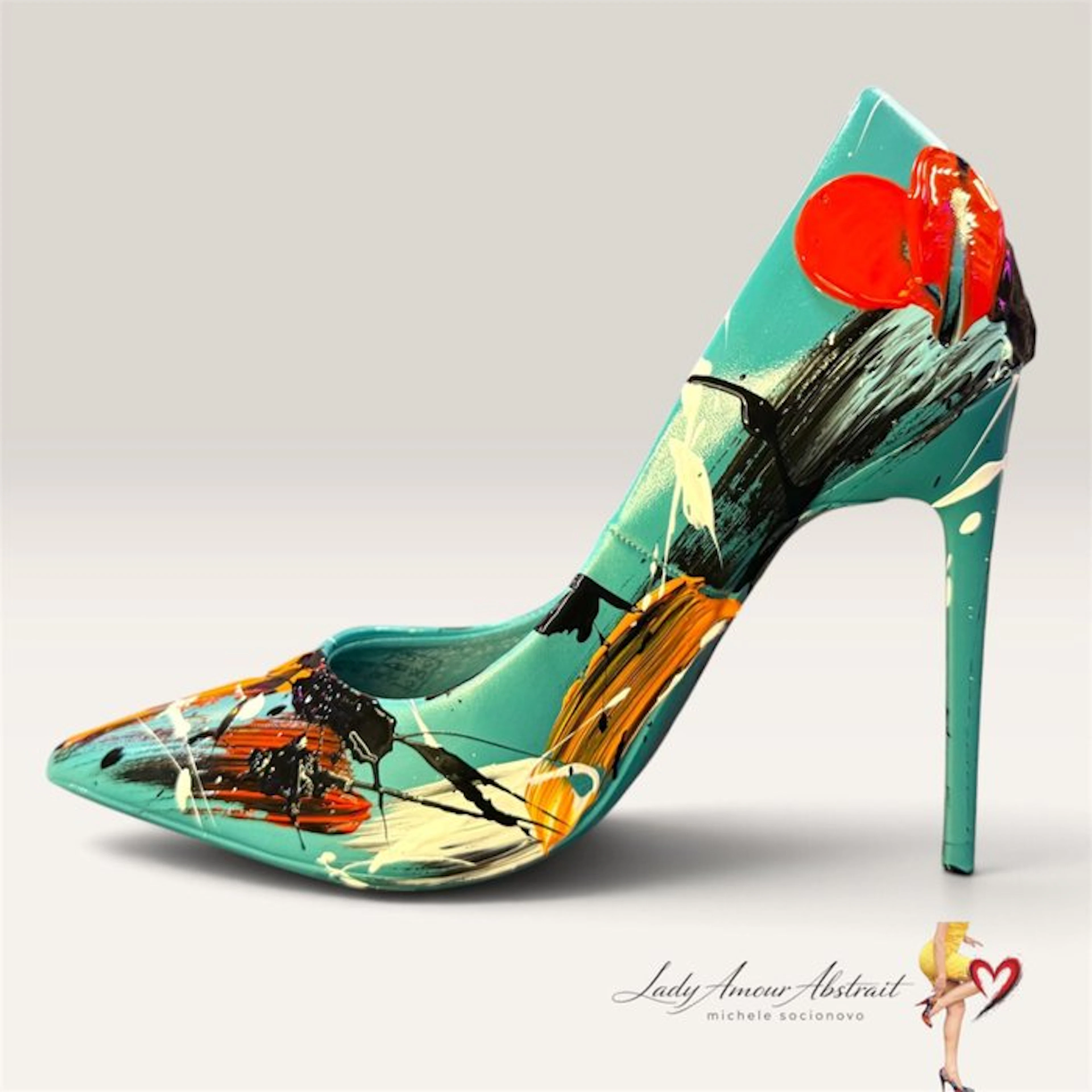 michele socionovo - Lady Amour Abstrait