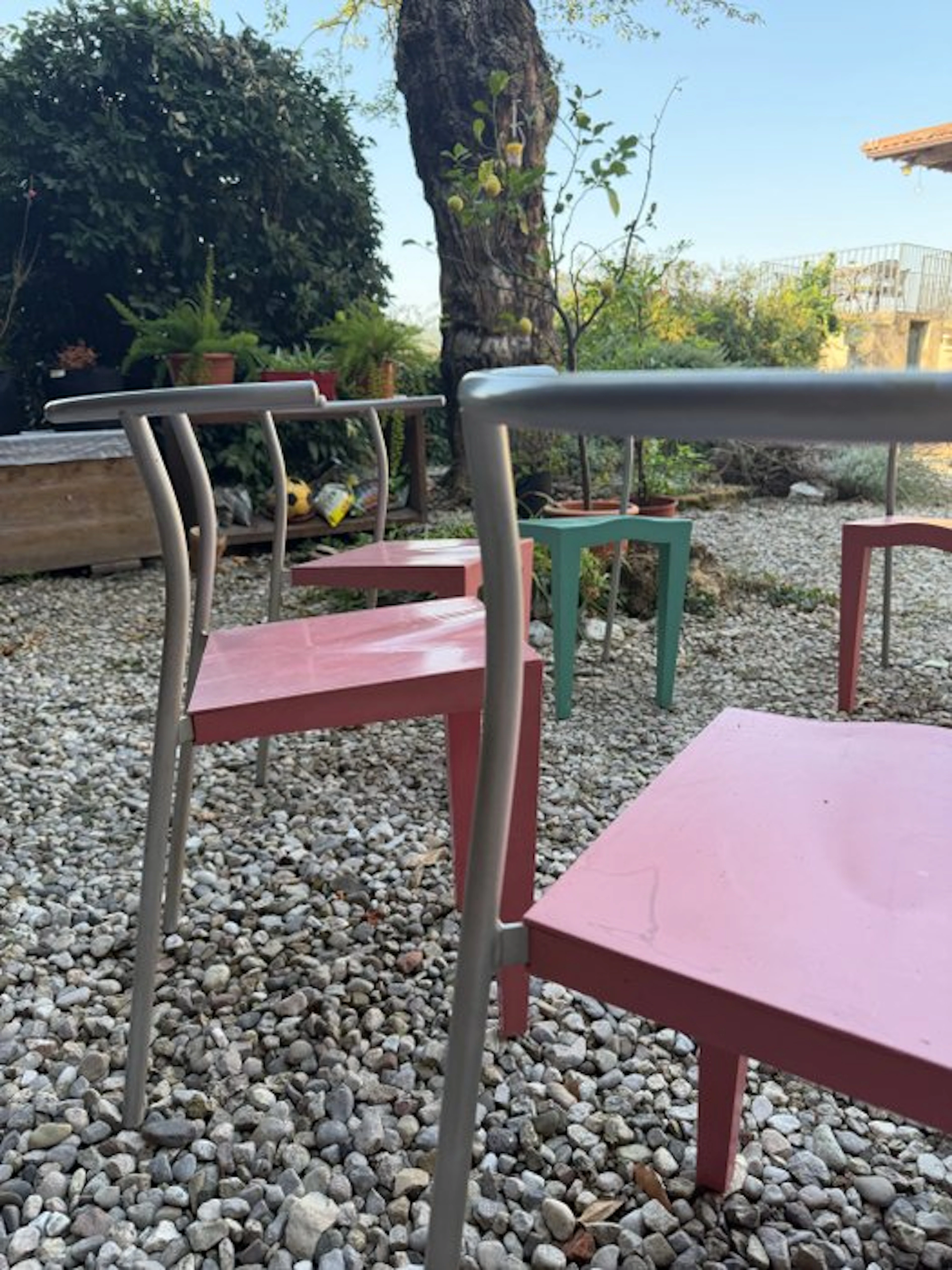 Kartell - Philippe Starck - Chair (4) - D'Glob - Plastic, Metal