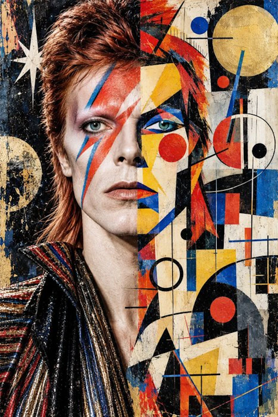Jacon Art - David Bowie - BOWIE IN GEOMETRY 1/7