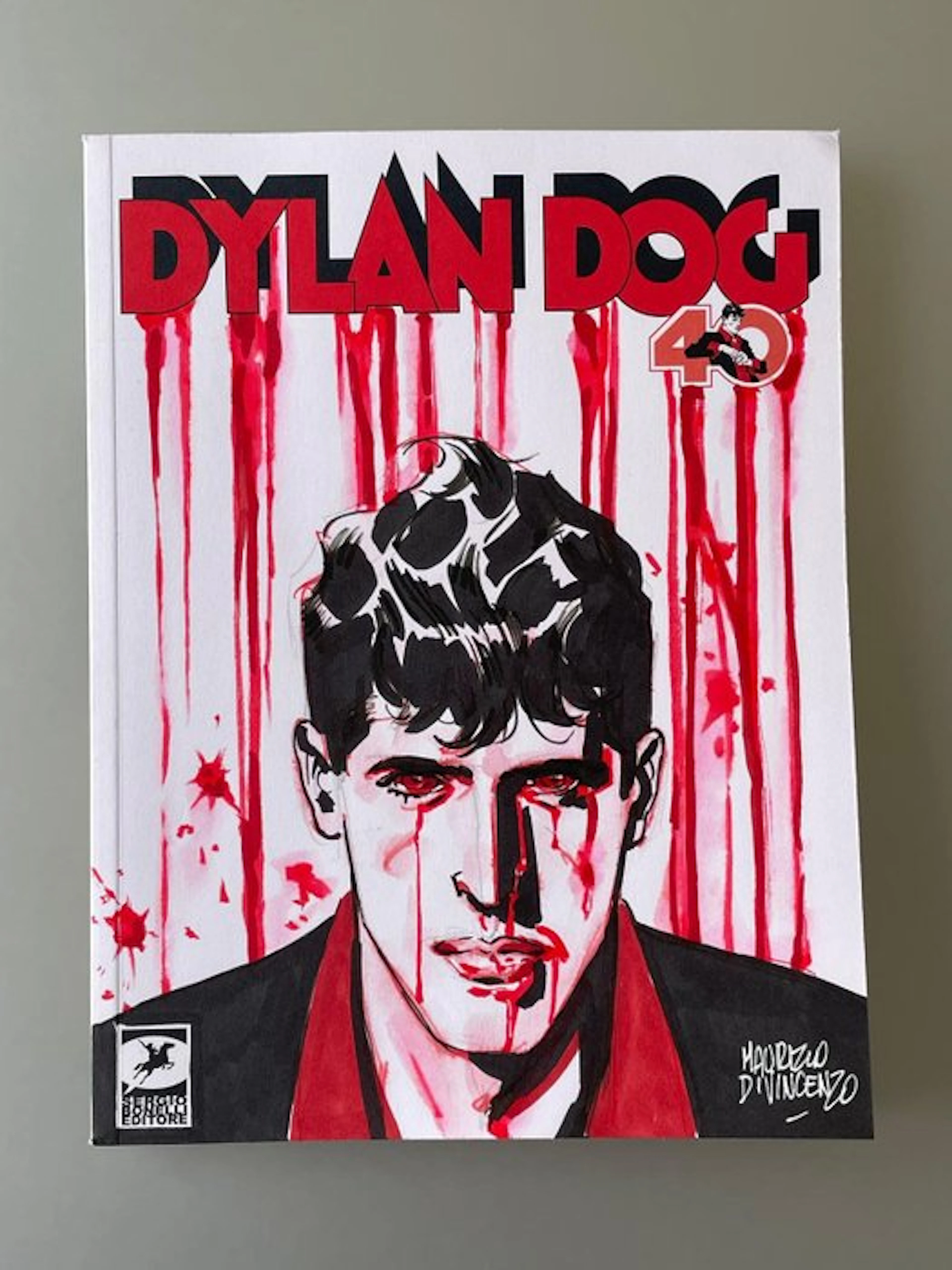 Maurizio Di Vincenzo - 1 Illustration on Blank Cover - Dylan Dog