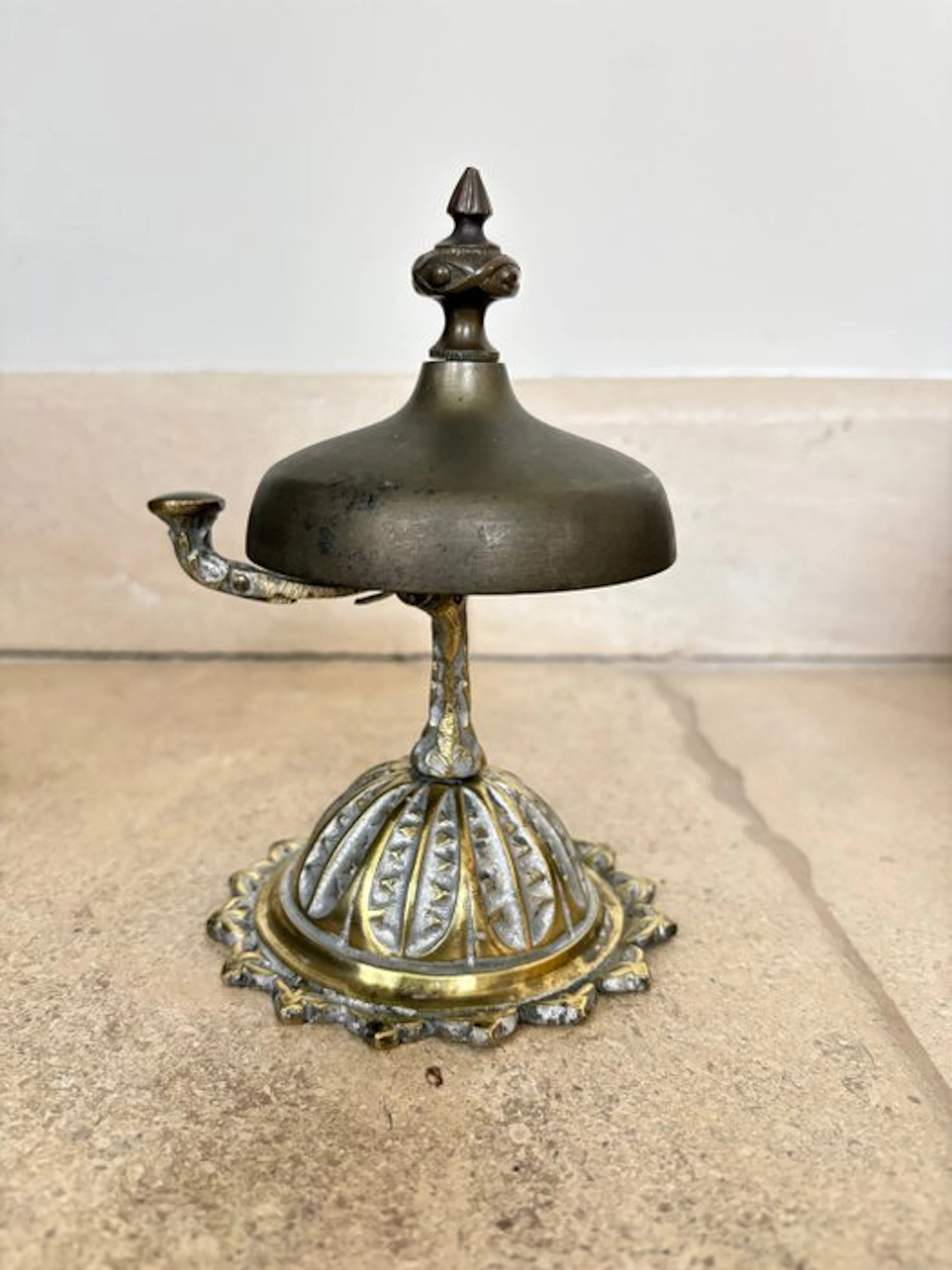 Decorative bell - France - Old hotel bell, service bell.