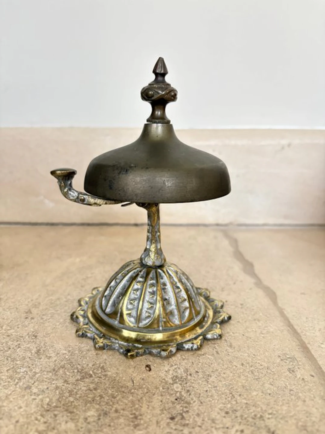 Decorative bell - France - Old hotel bell, service bell.