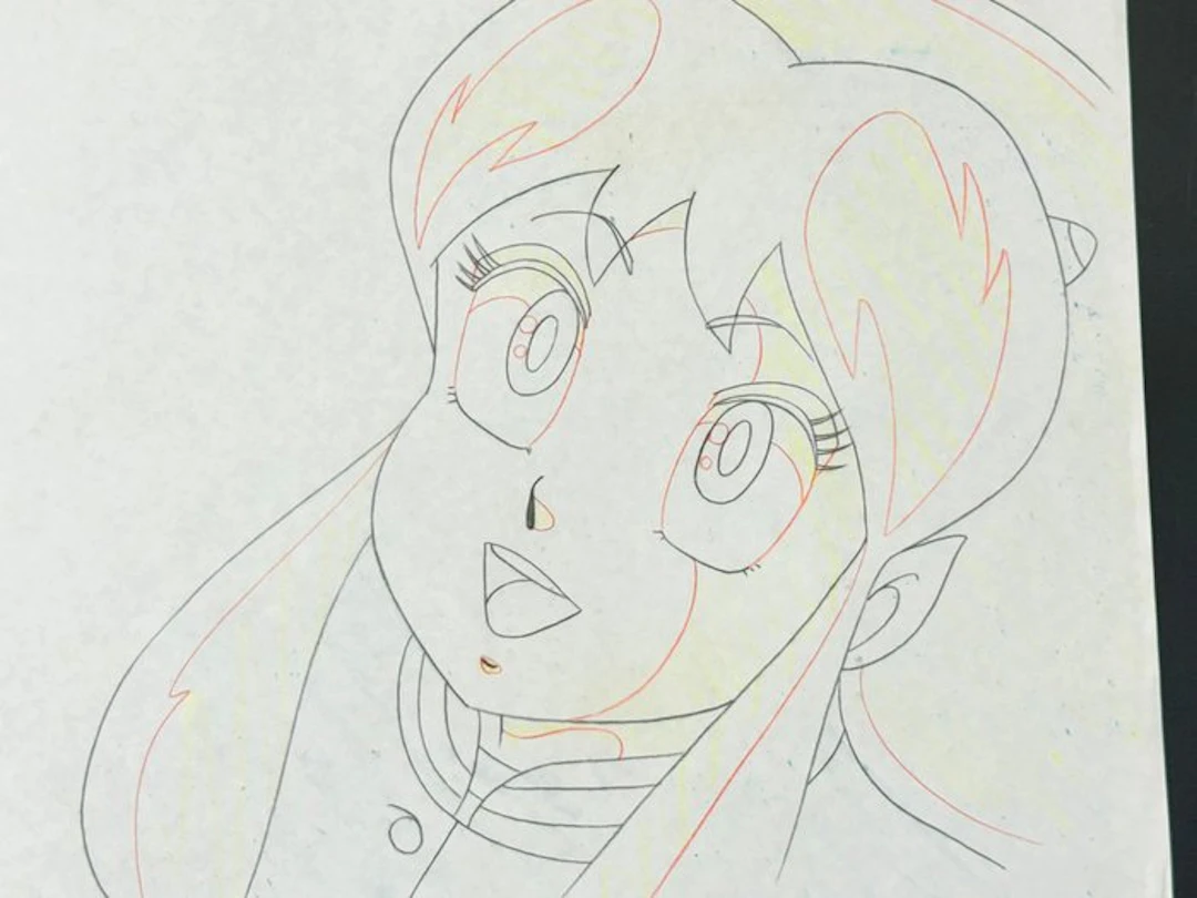 Kitty Films - Original animation drawing of Lum - Urusei Yatsura (1981/86)