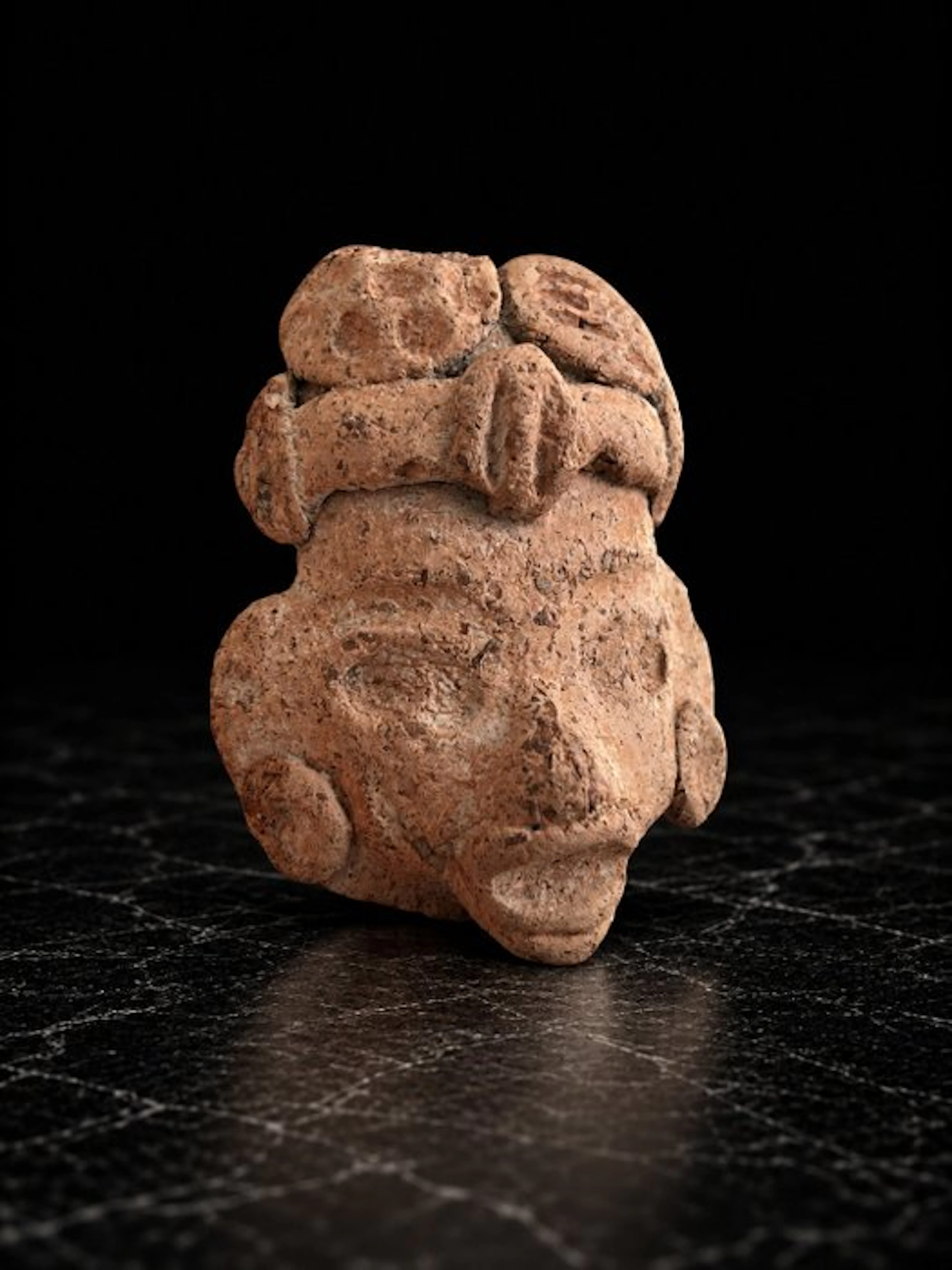 Tlatilco Culture 12th to 6th Century BC Terracotta Head...