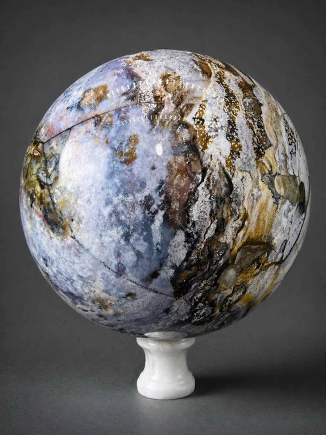 Beautiful Large Ocean Jasper Sphere – Diameter 225 mm –...