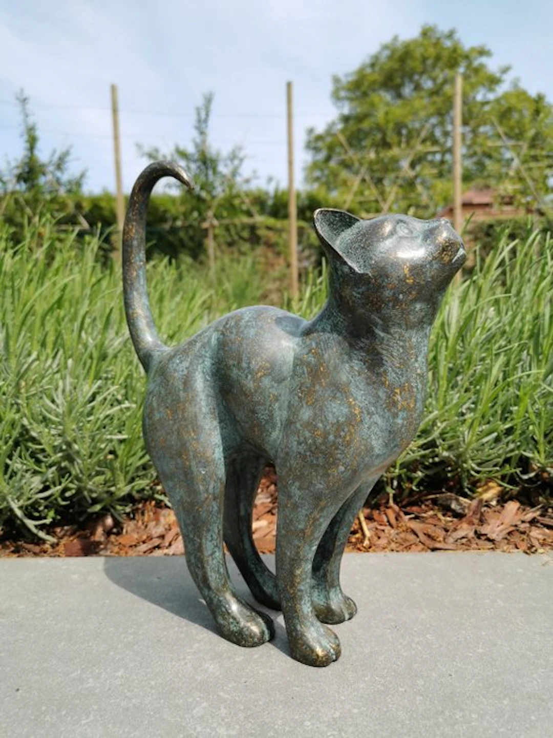 Figurine - Cute Cat - Bronze